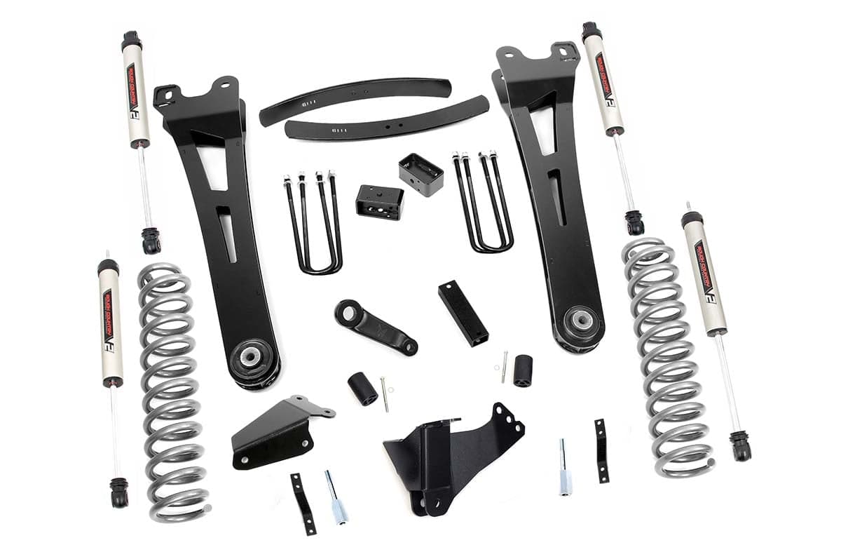 6-Inch Lift Kit with V2 Shocks for 2005-2007 F-250/F-350 4WD