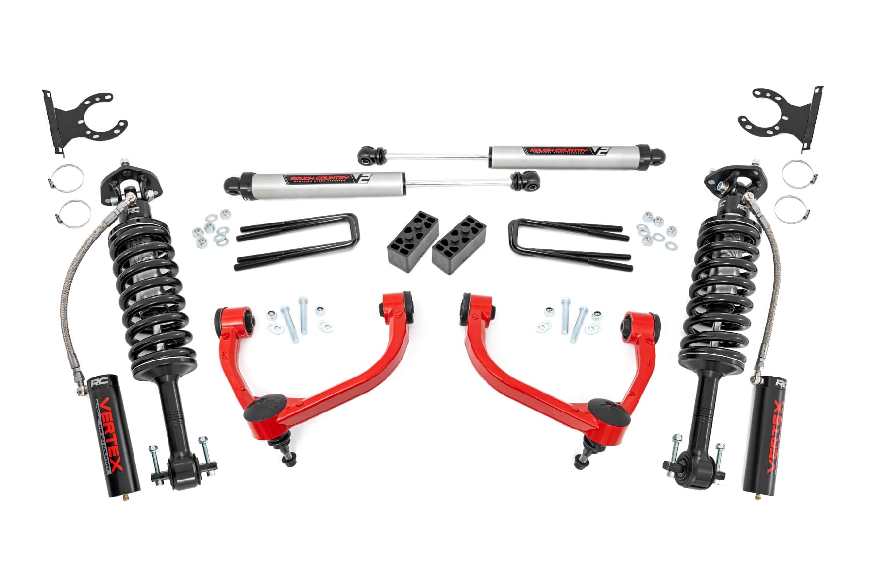 3-Inch Lift Kit with Vertex Struts for 2014-2020 F-150 4WD