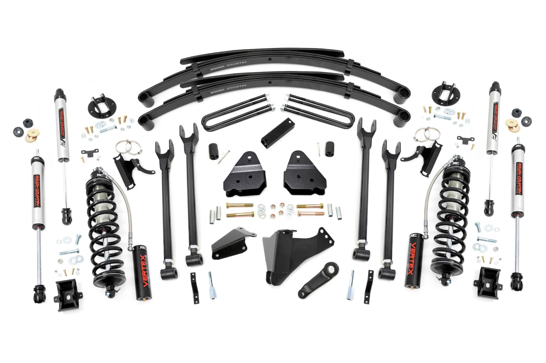 6-Inch Vertex Coilover Lift Kit for Ford Super Duty 4WD (2005–2007)