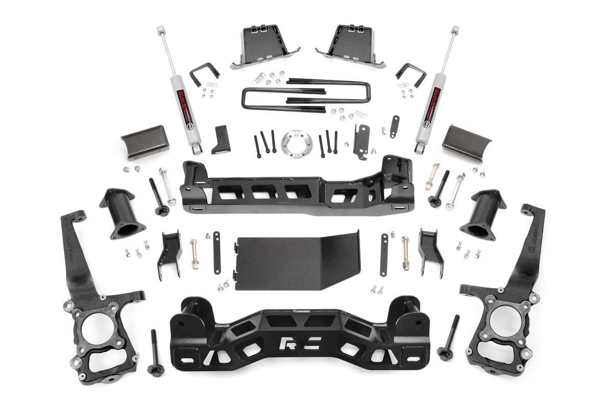 6-Inch Lift Kit with N3 Shocks for 2014 Ford F-150 4WD — Part 57530_A