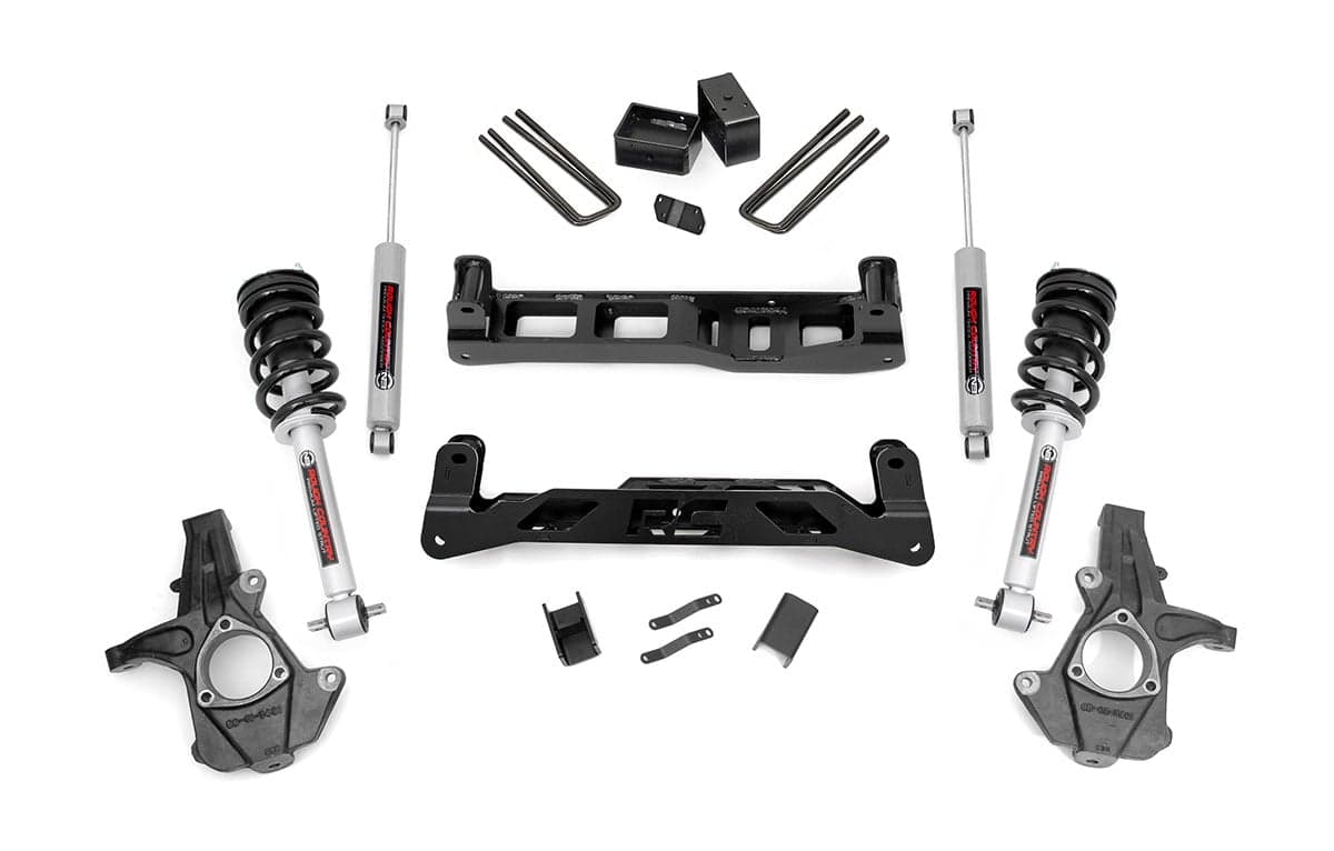 5-Inch Lift Kit with N3 Shocks for Silverado/Sierra 1500 2WD — Part 24733