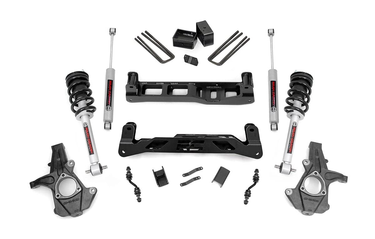 5-Inch Lift Kit with N3 Shocks for Silverado/Sierra 1500 2WD — Part 24834