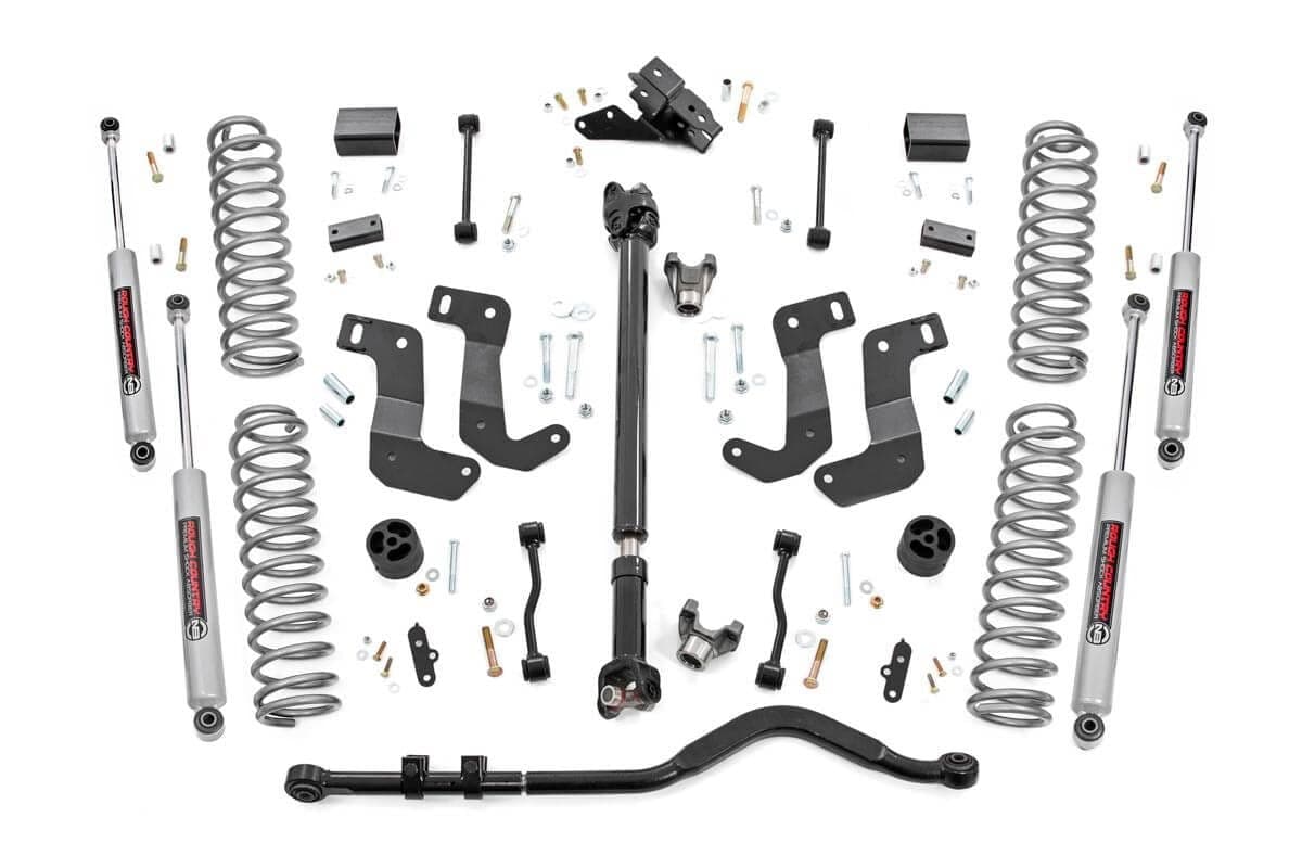 3.5-Inch Lift Kit with N3 Shocks for 2024-2026 Jeep Wrangler 4WD — Part 94430