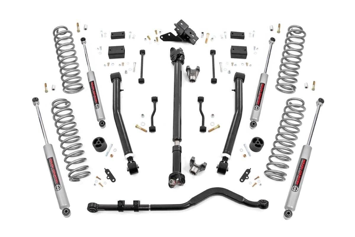 3.5-Inch Lift Kit for Jeep Wrangler JL 2-Door 4WD (2018-2023)