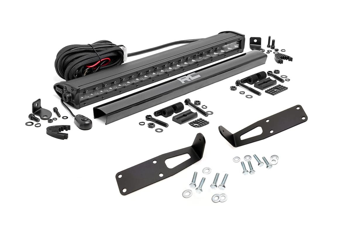 20-Inch Black Series LED Light Bar Kit for Ram 2500/3500 4WD