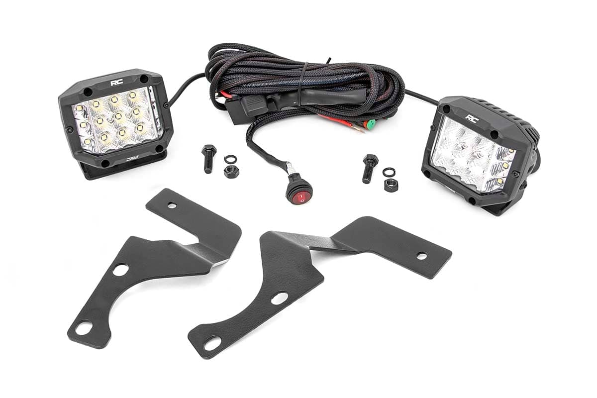 3-Inch Chrome Series Ditch Light Kit for 2010–2020 Toyota 4Runner