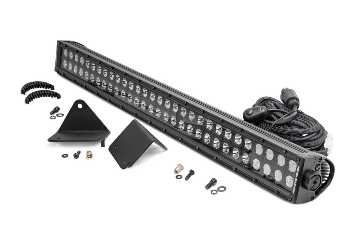 30-Inch Black Series LED Light Bar Kit for Can-Am Defender — Part 71014