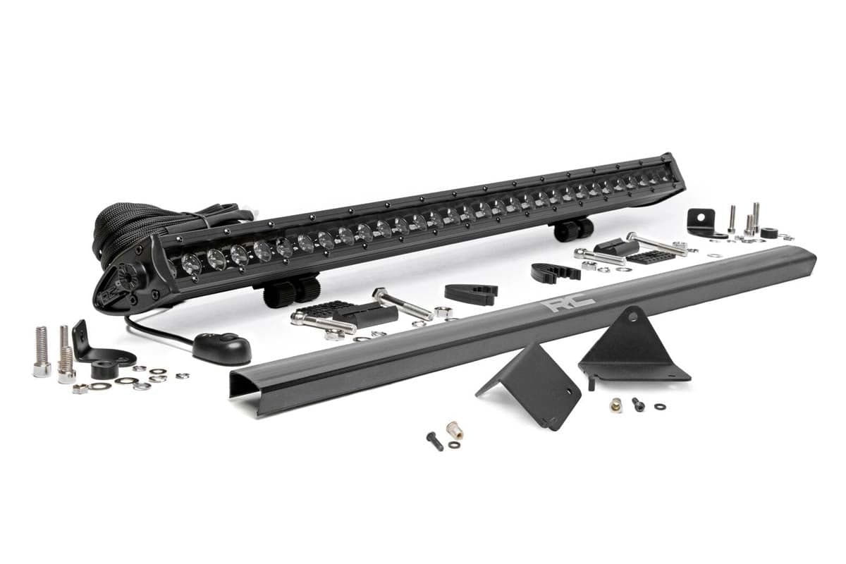 30-Inch Black Series LED Light Bar Kit for Can-Am Defender — Part 71016
