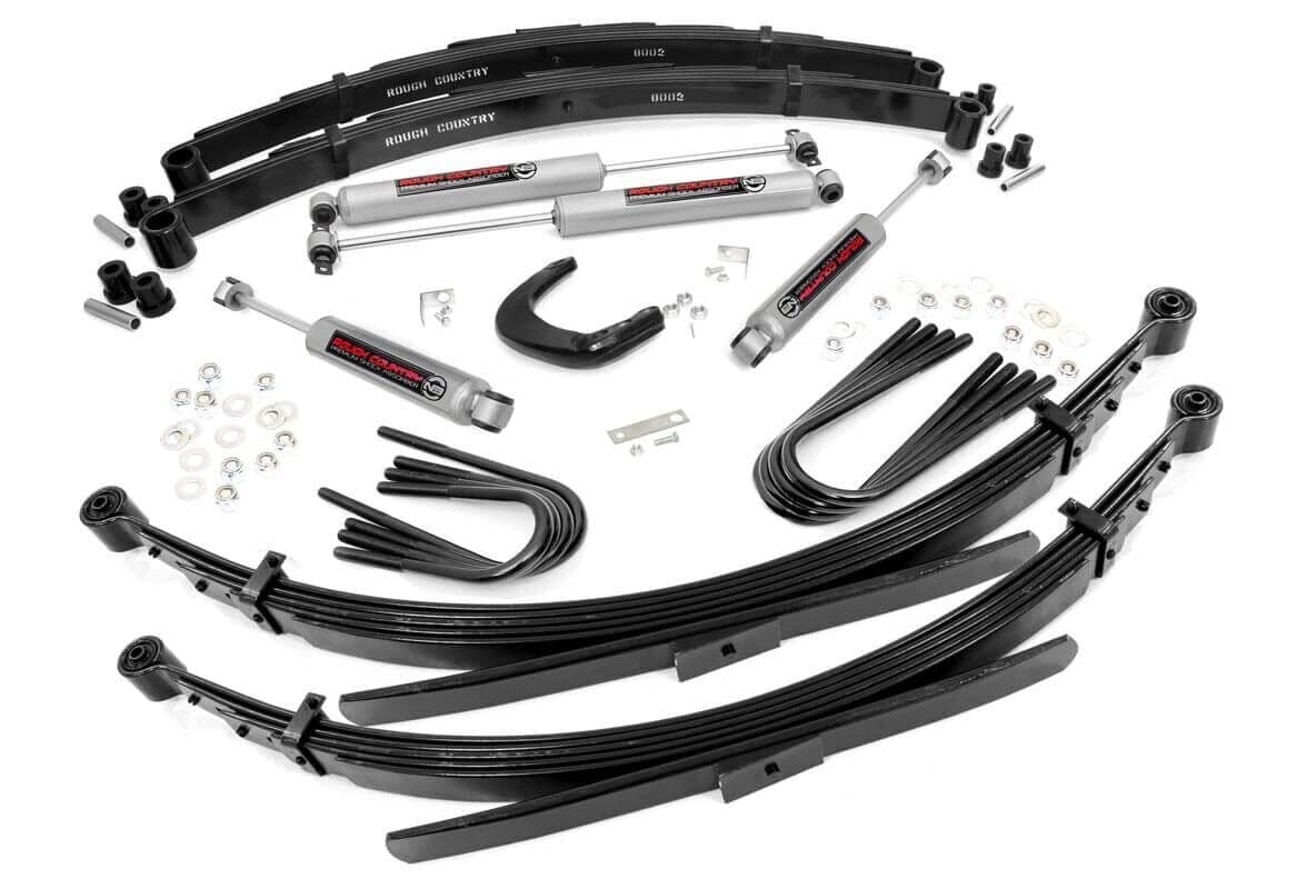 6-Inch Front and Rear Spring Lift Kit for K20/K25 4WD (1973-1976)