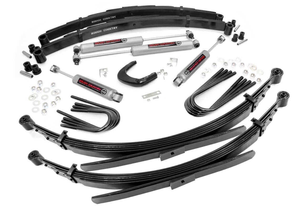 6-Inch Front and Rear Spring Lift Kit for Chevy/GMC 4WD (1973-1976)