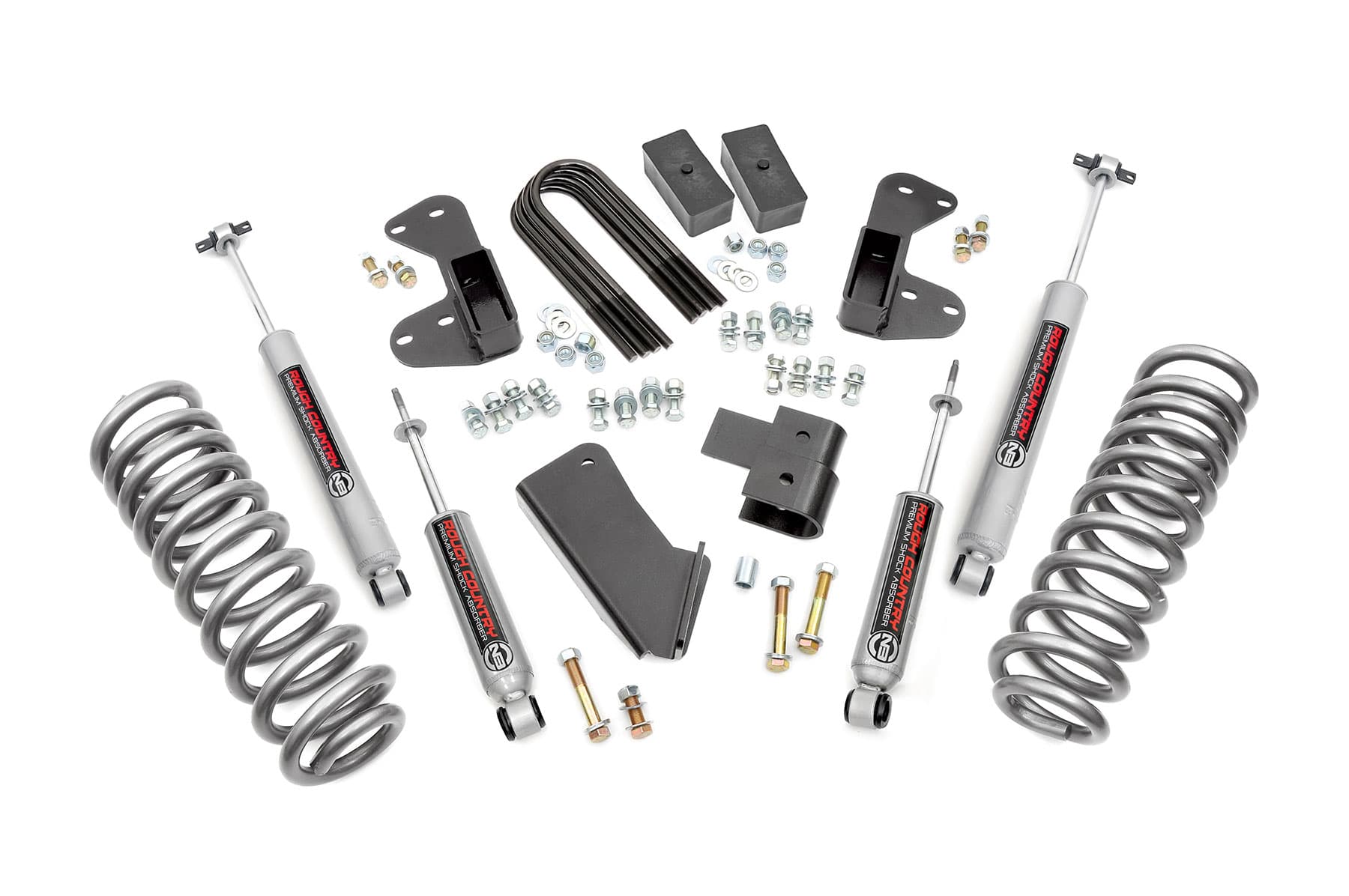 2.5-Inch Lift Kit with N3 Shocks for 1980–1996 Ford F-150 RWD