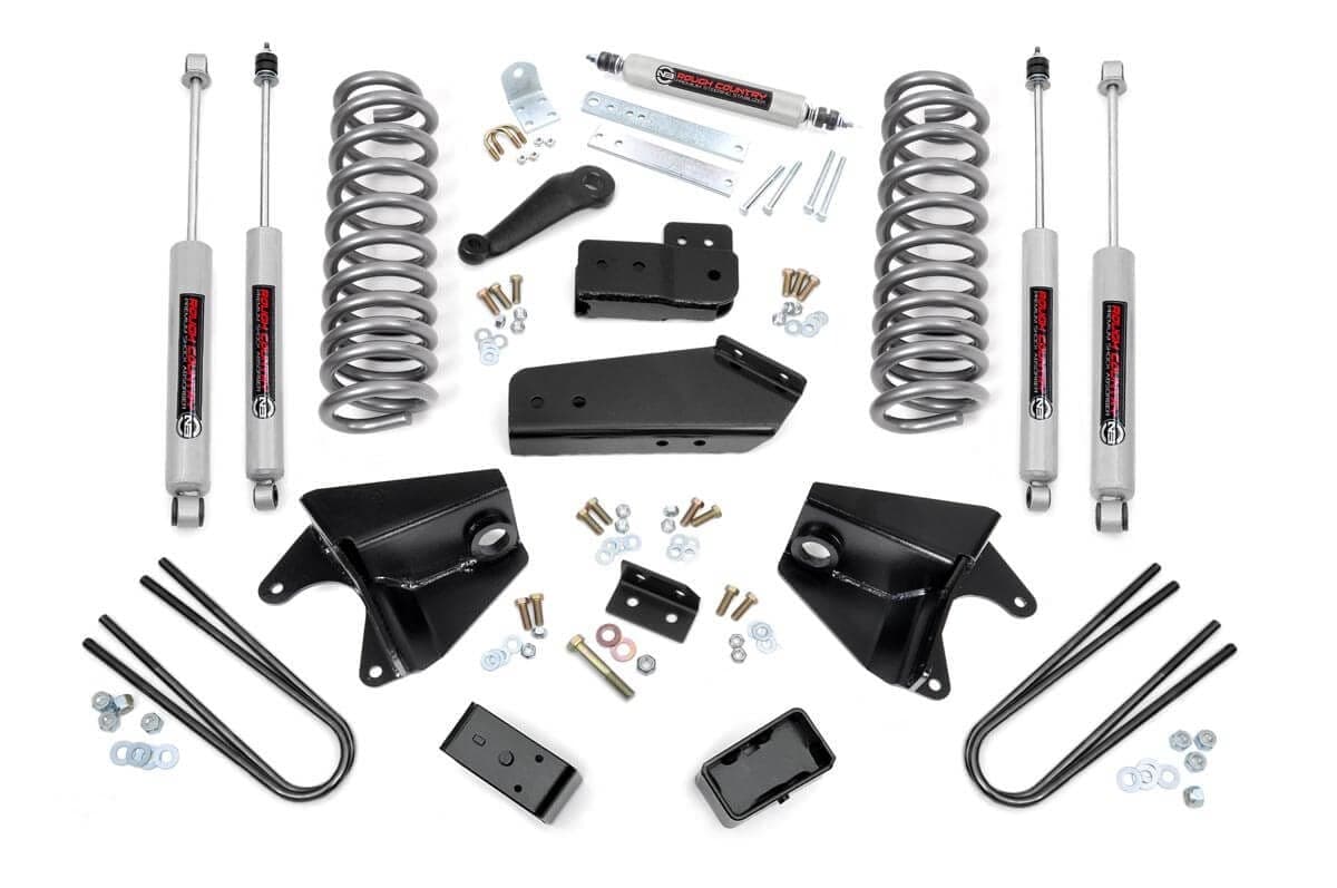 4-Inch Lift Kit with N3 Shocks for 1980-1996 Ford F-150