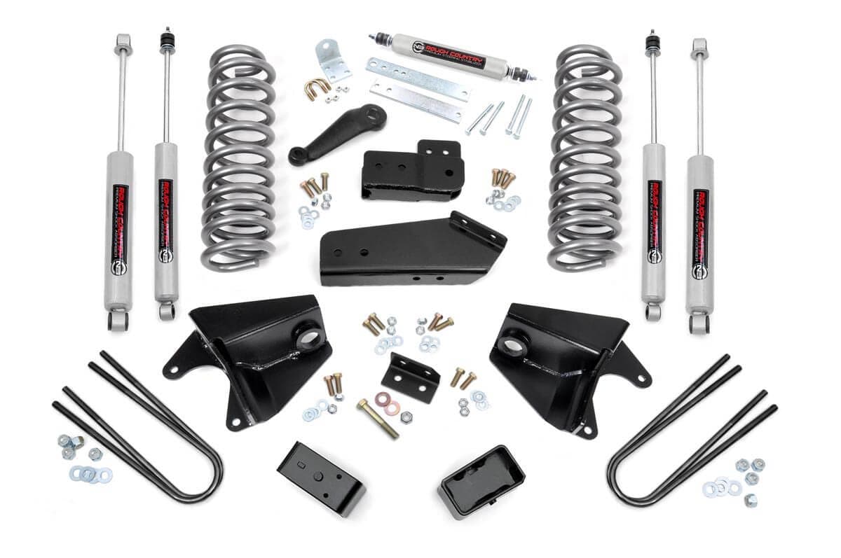 4-Inch Lift Kit with N3 Shocks for 1980–1996 Ford F-150 4WD — Part 465.20