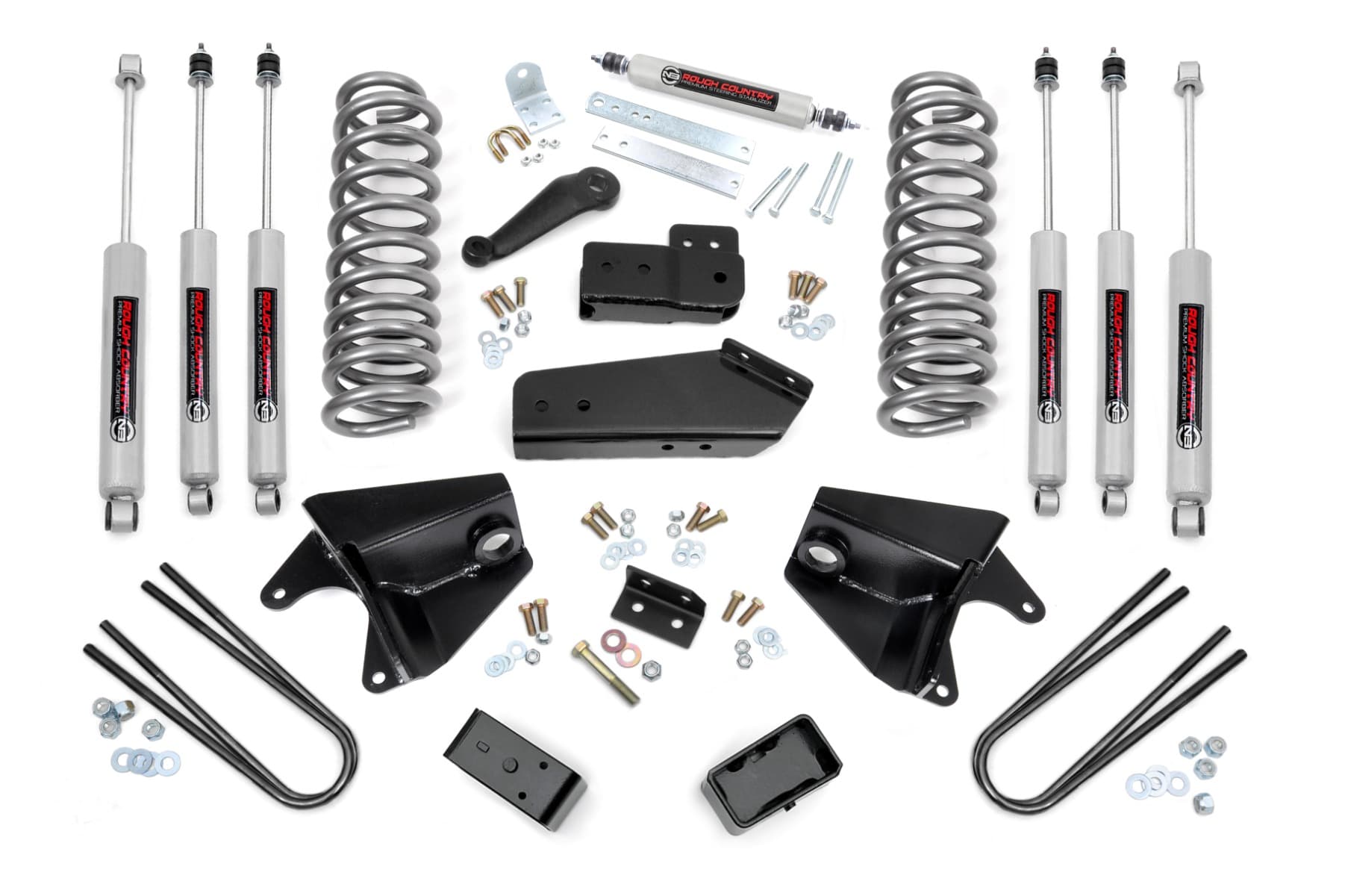 4-Inch Lift Kit with N3 Shocks for 1980–1996 Ford F-150 4WD — Part 46533