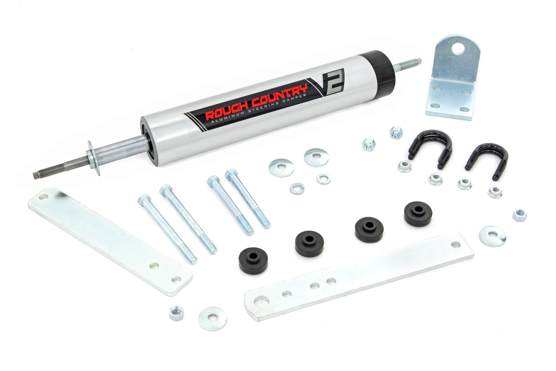 V2 Steering Stabilizer for Bolt-On Steering Upgrade