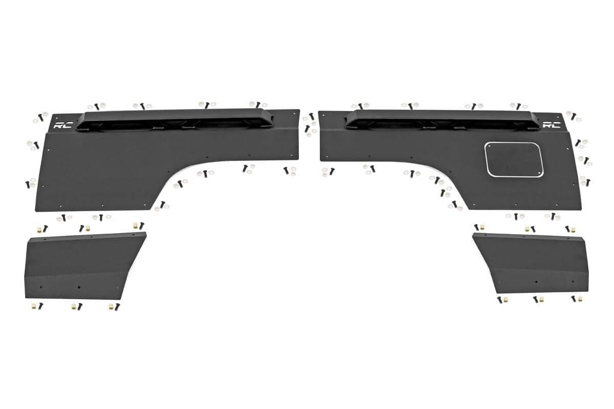 Rear Fender & Quarter Panel Armor for 1997–2001 Jeep Cherokee