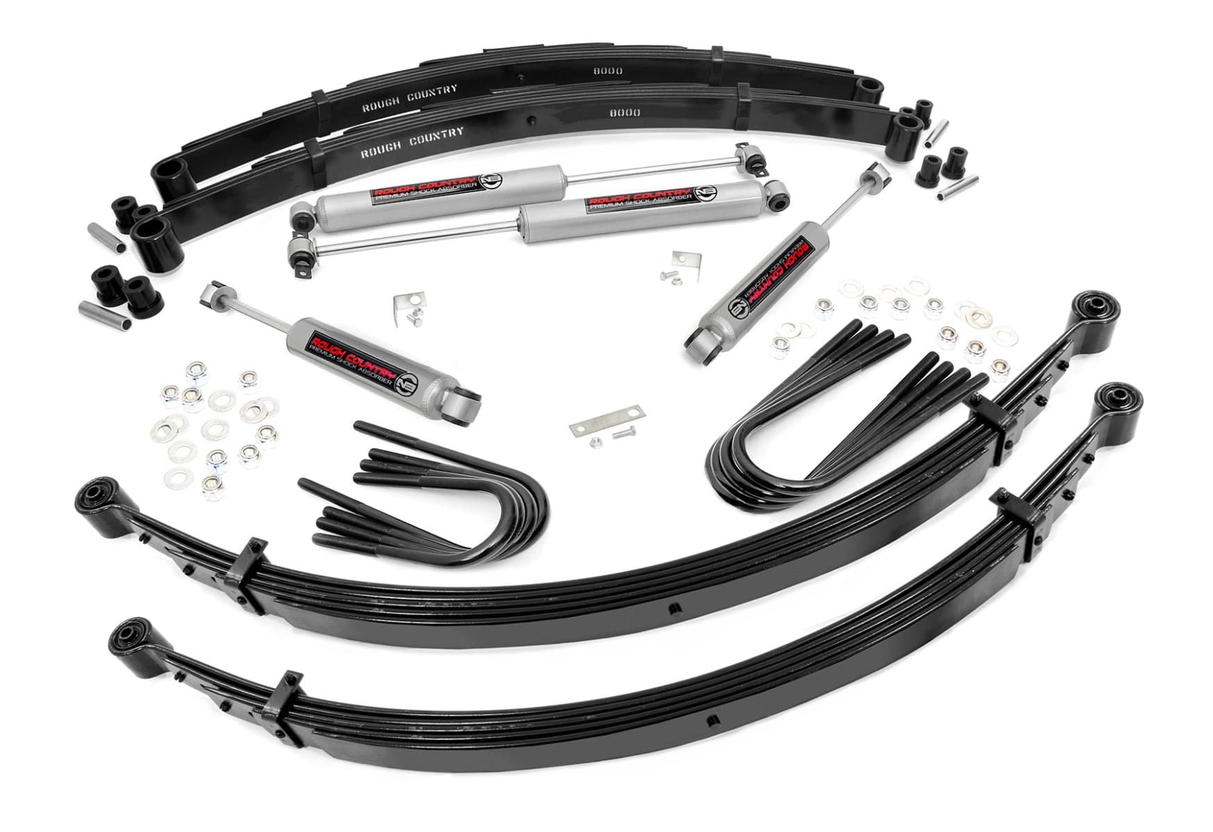 2-Inch Lift Kit with N3 Shocks for Chevy/GMC K20/K2500 (1977–1987)
