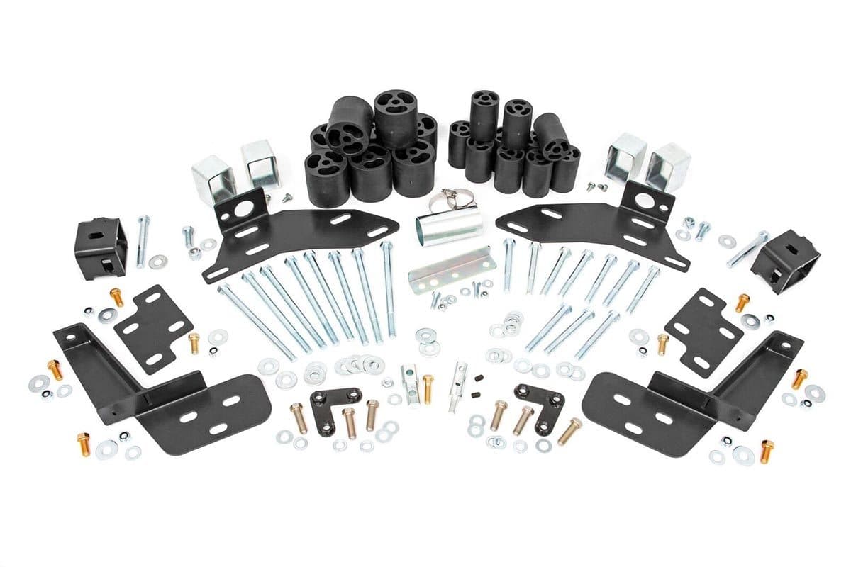 Body Lift Kit with Bumper Relocation Brackets