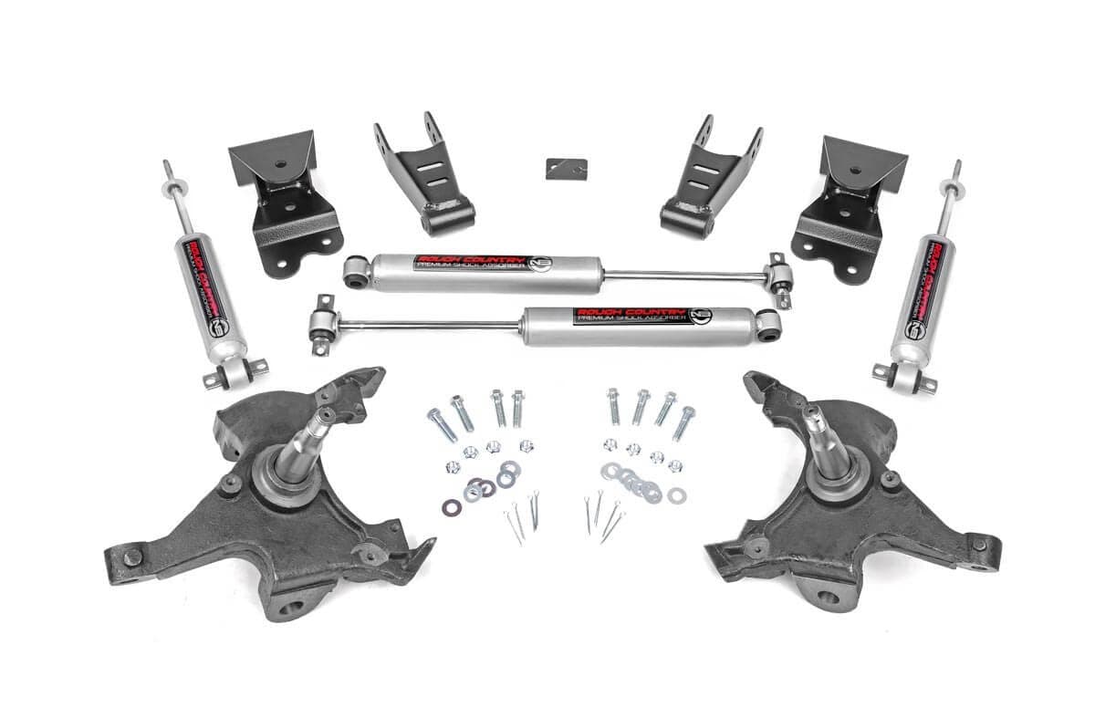 2/4-Inch Lowering Kit for Chevy & GMC C1500 2WD (1988-1999)