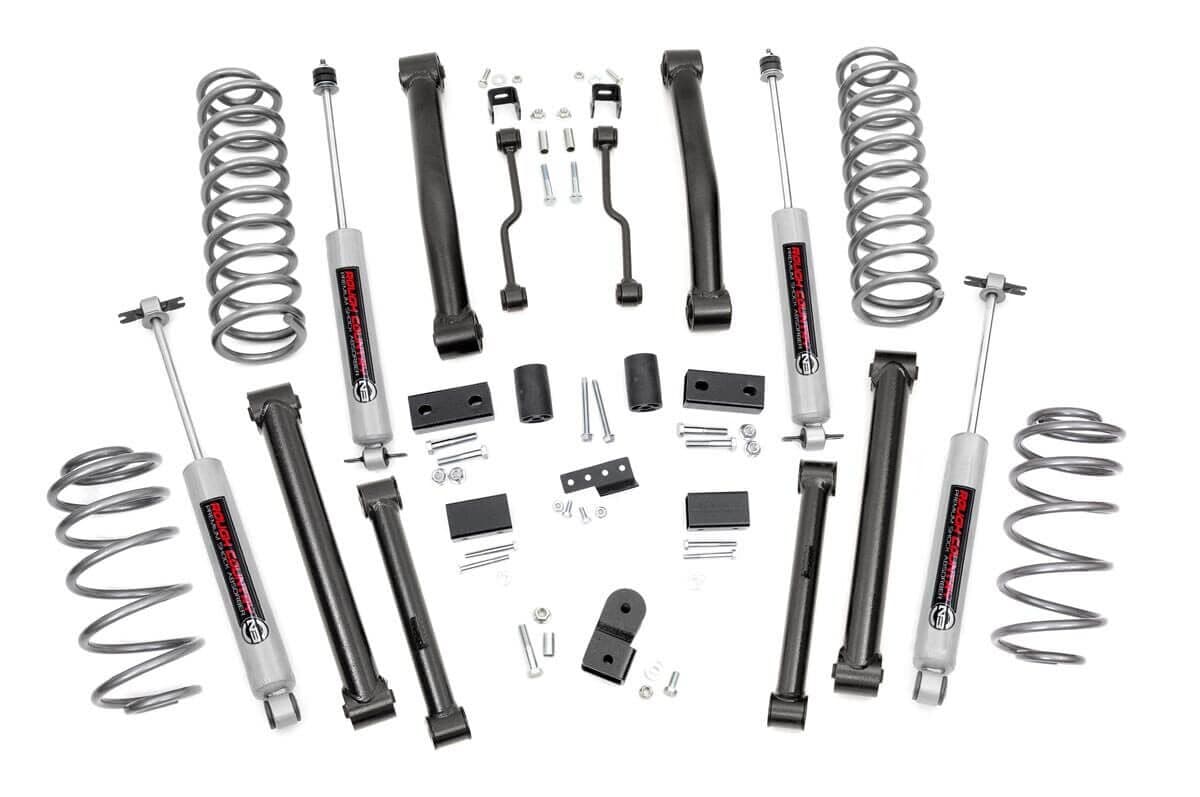 4-Inch Lift Kit with N3 Shocks for 1993–1998 Jeep Grand Cherokee