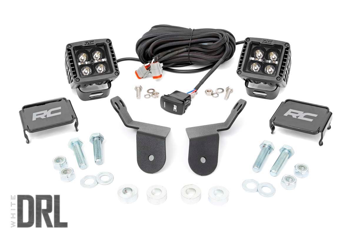 2-Inch Black Series LED Pod Kit for Honda Pioneer 1000 (2016-2025) — Part 92011