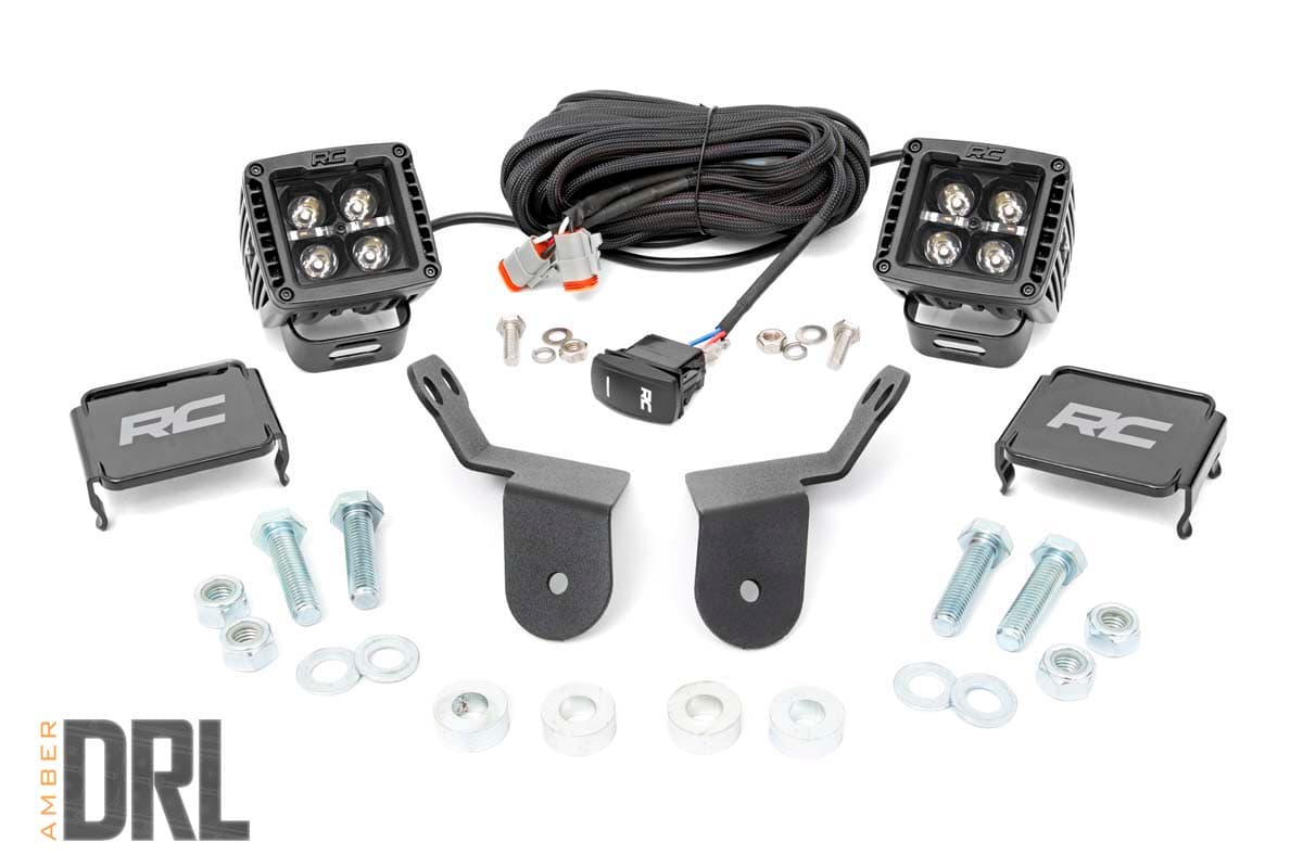 2-Inch Black Series LED Pod Kit for Honda Pioneer 1000 (2016–2025)
