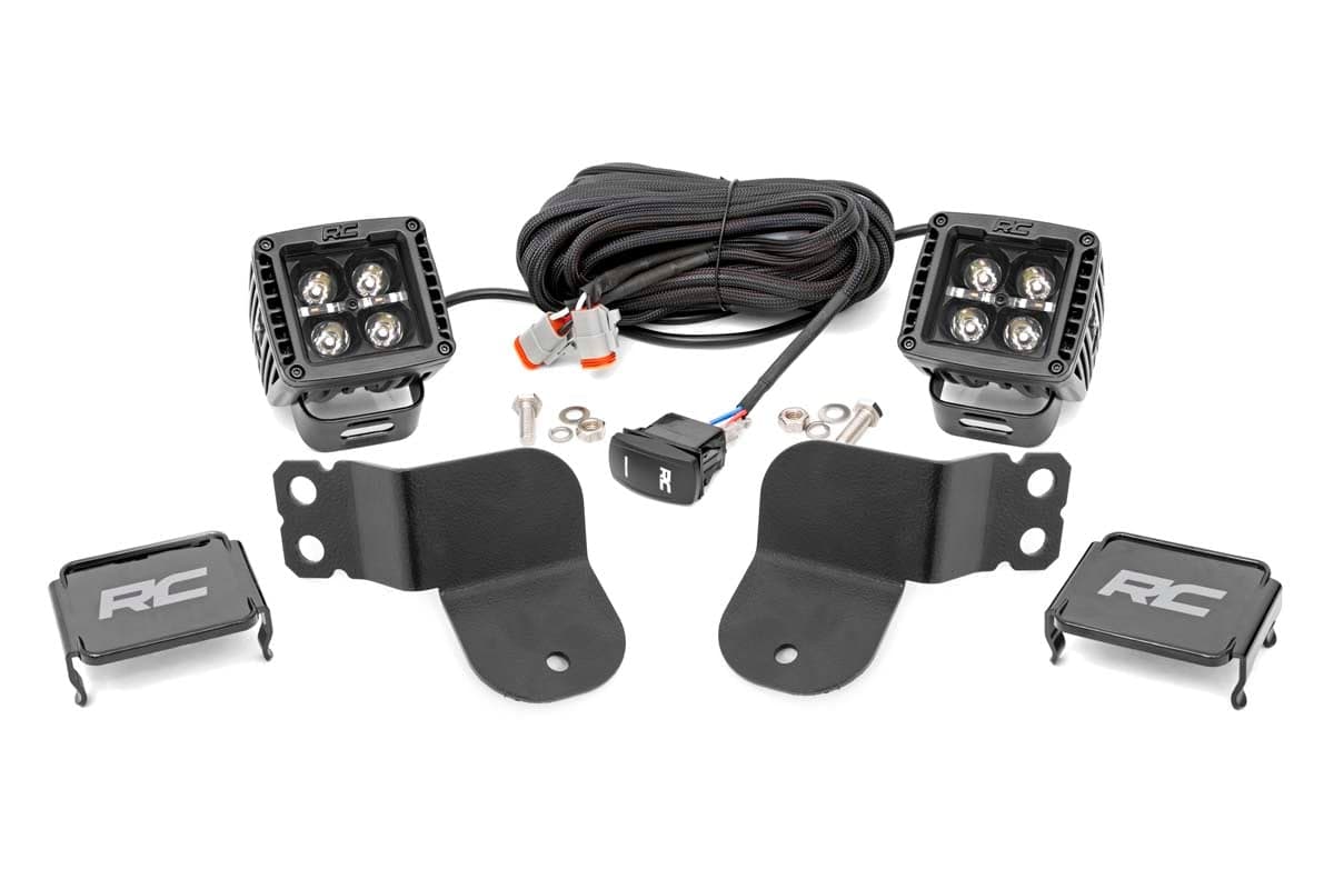 2-Inch Black Series LED Pod Kit for Polaris General (2016-2026) — Part 93025