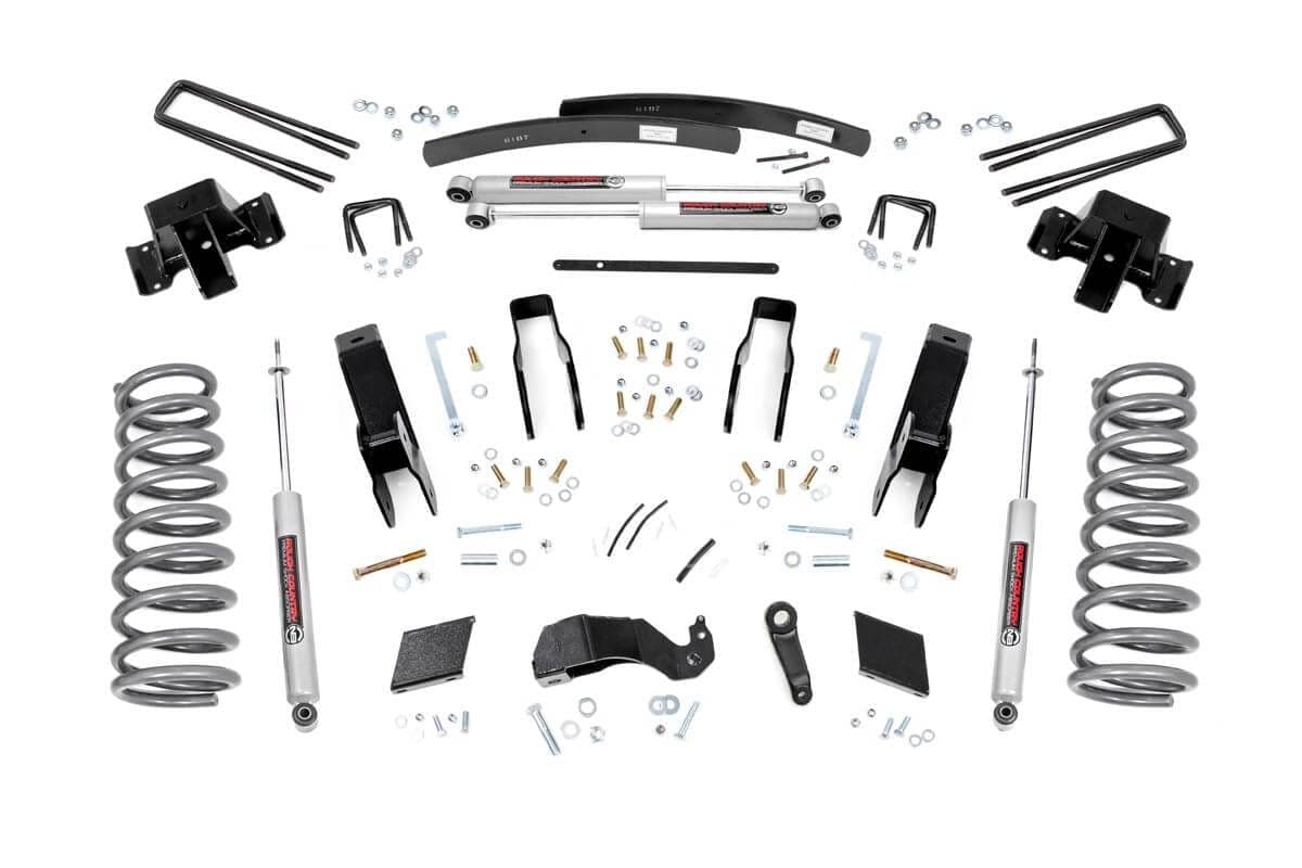 5-Inch Lift Kit with N3 Shocks for 2000–2002 Dodge Ram 2500 4WD