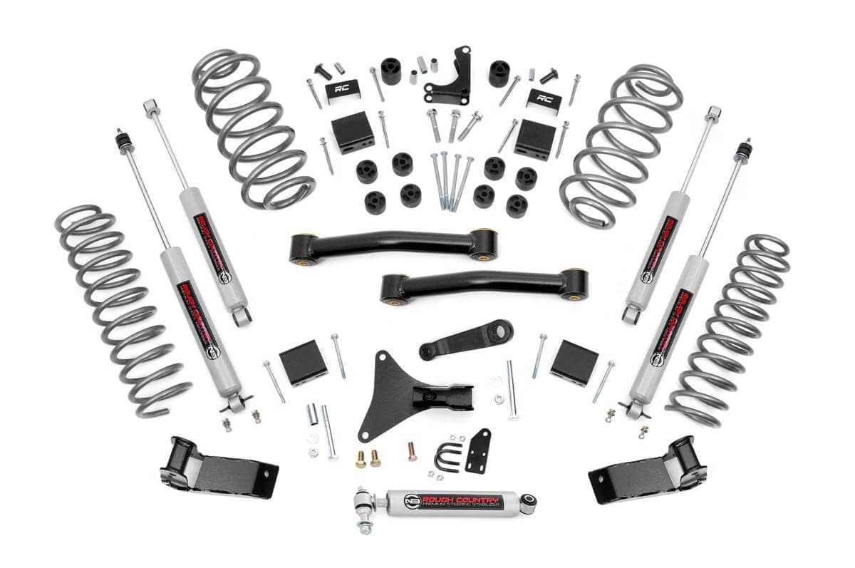4-Inch Lift Kit with N3 Shocks for 1999–2004 Jeep Grand Cherokee