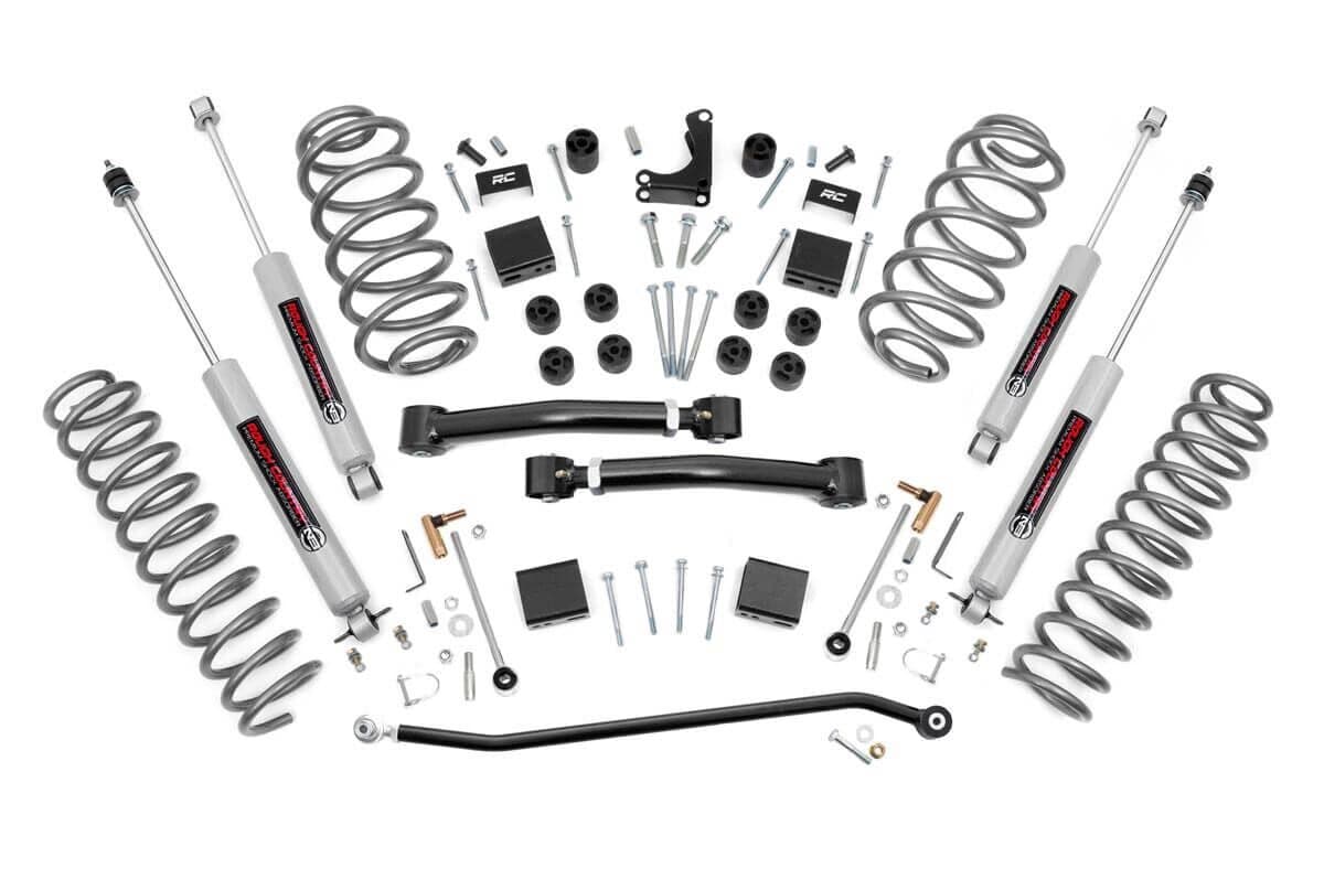 4-Inch Lift Kit with N3 Shocks for 1999-2004 Jeep Grand Cherokee