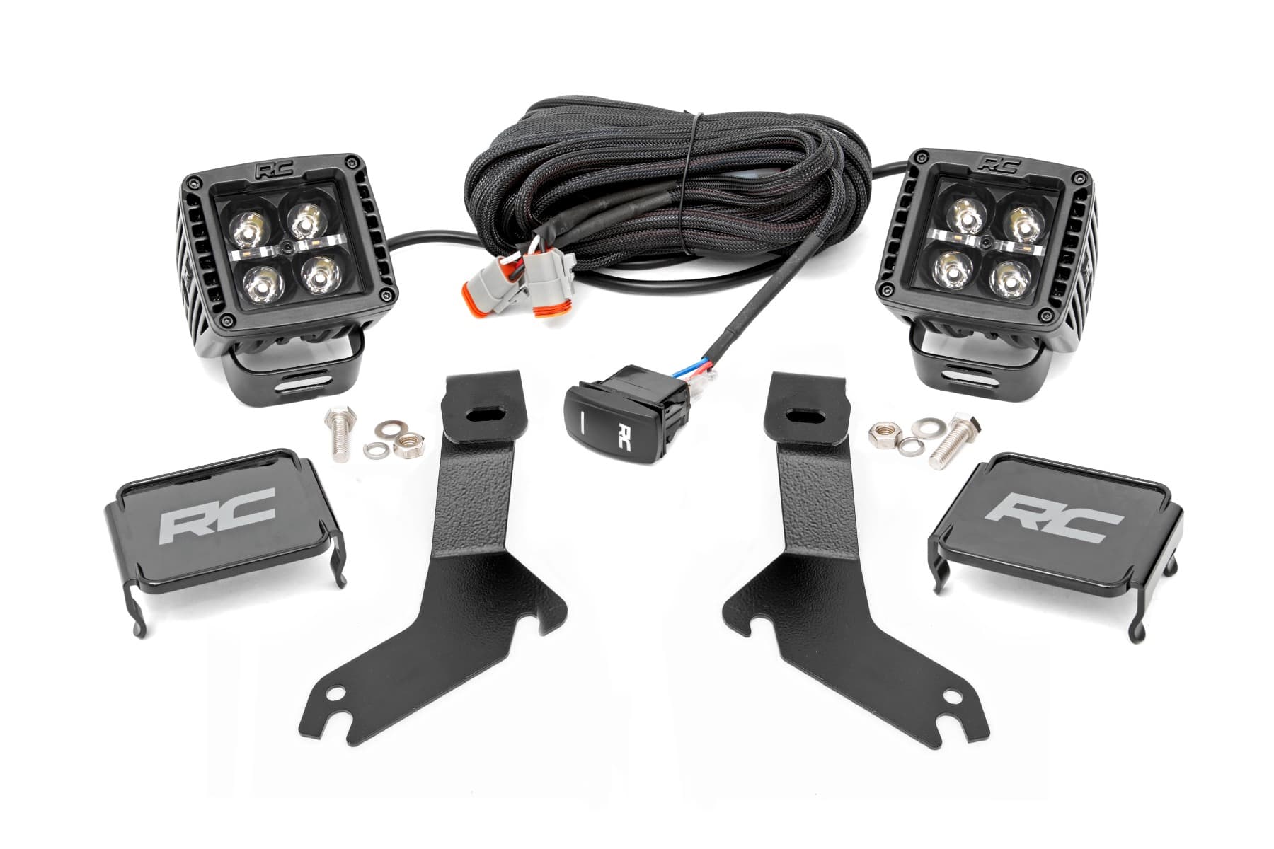 Black Series LED Ditch Light Kit for Silverado & Sierra (1999–2007)