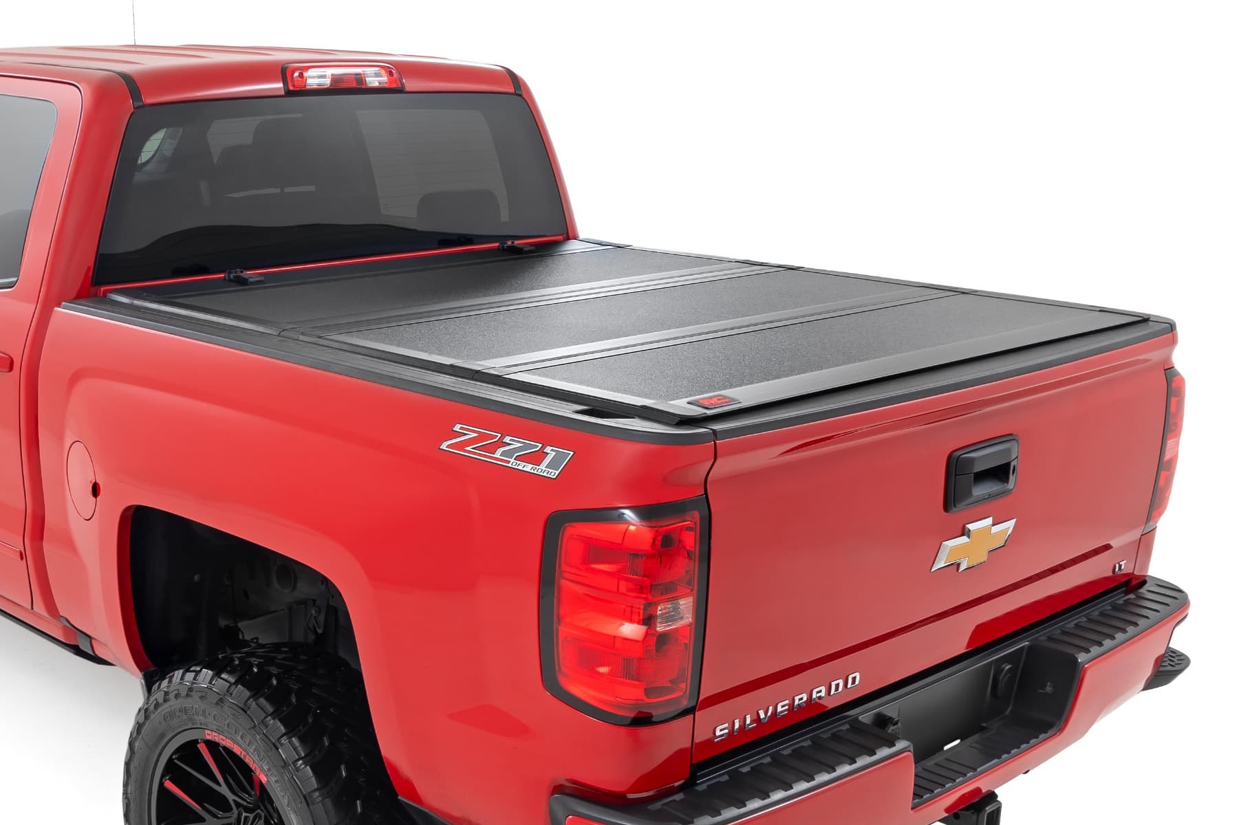 Hard Tri-Fold Flip-Up Tonneau Cover (Rough Country 49119651)