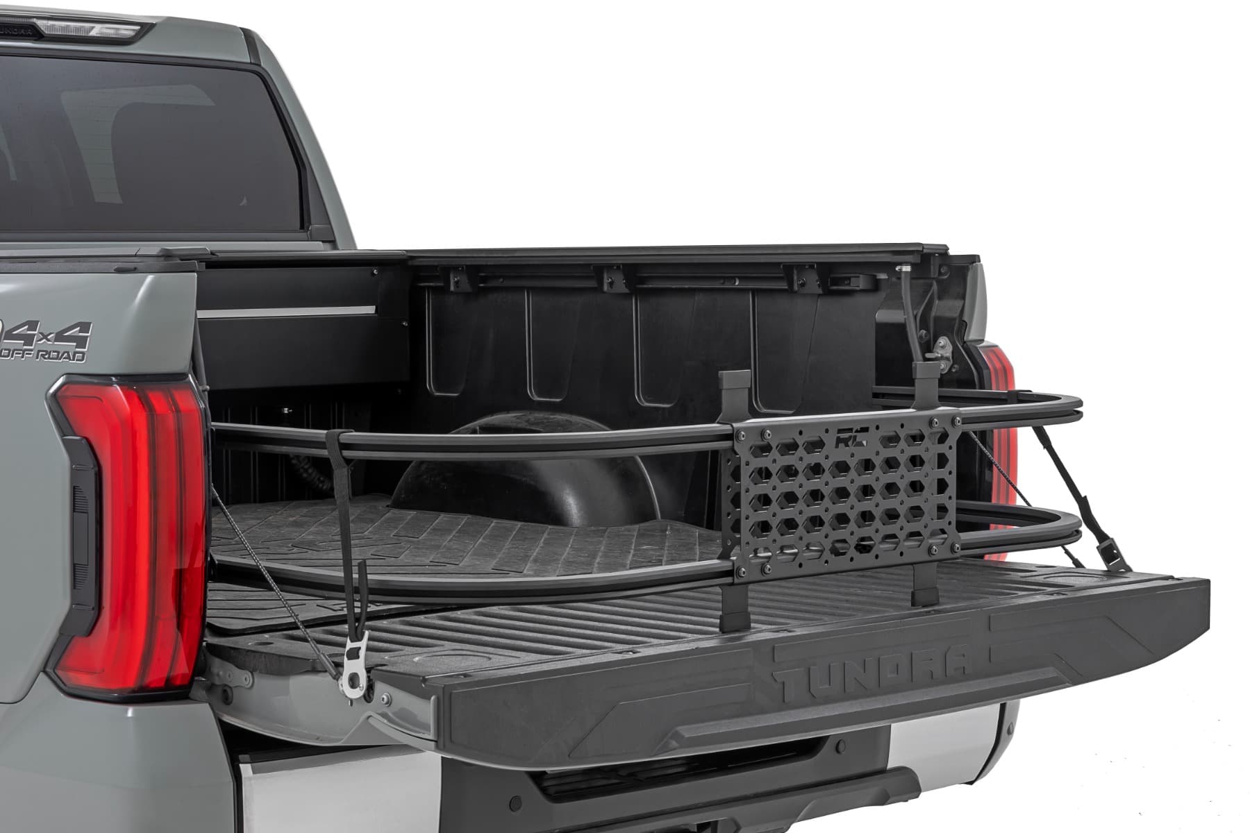 Bed Extender with T-Rail and MOLLE Panel