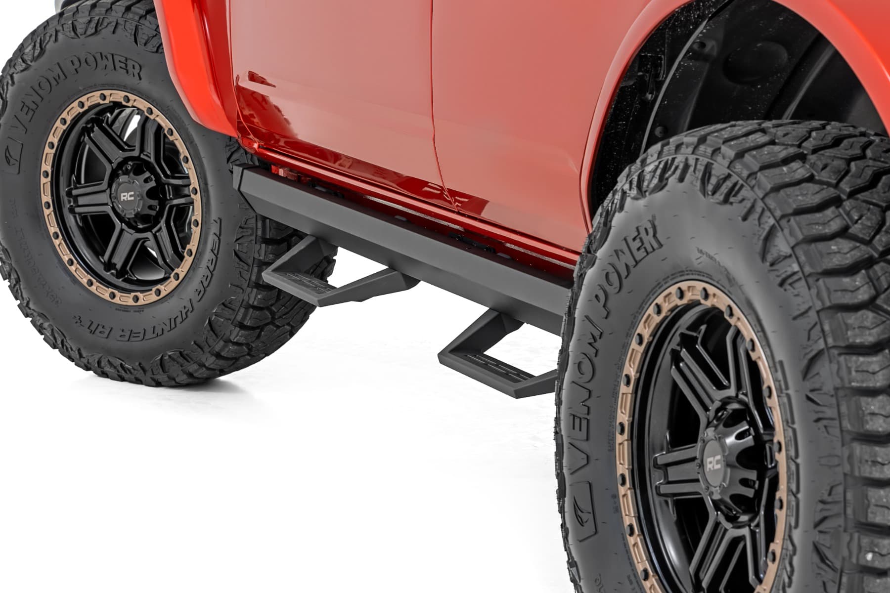 Rough Country running board for Ford Bronco (2021–2026)