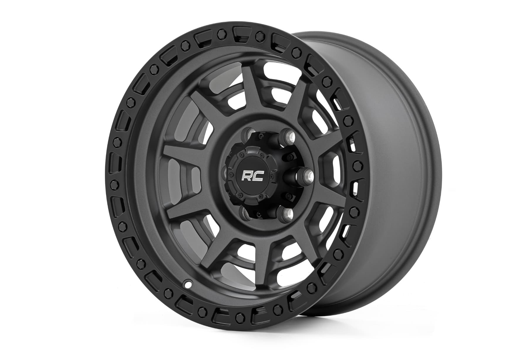 85 Series Wheel — Gunmetal Gray with Black Ring — Part 85170014A