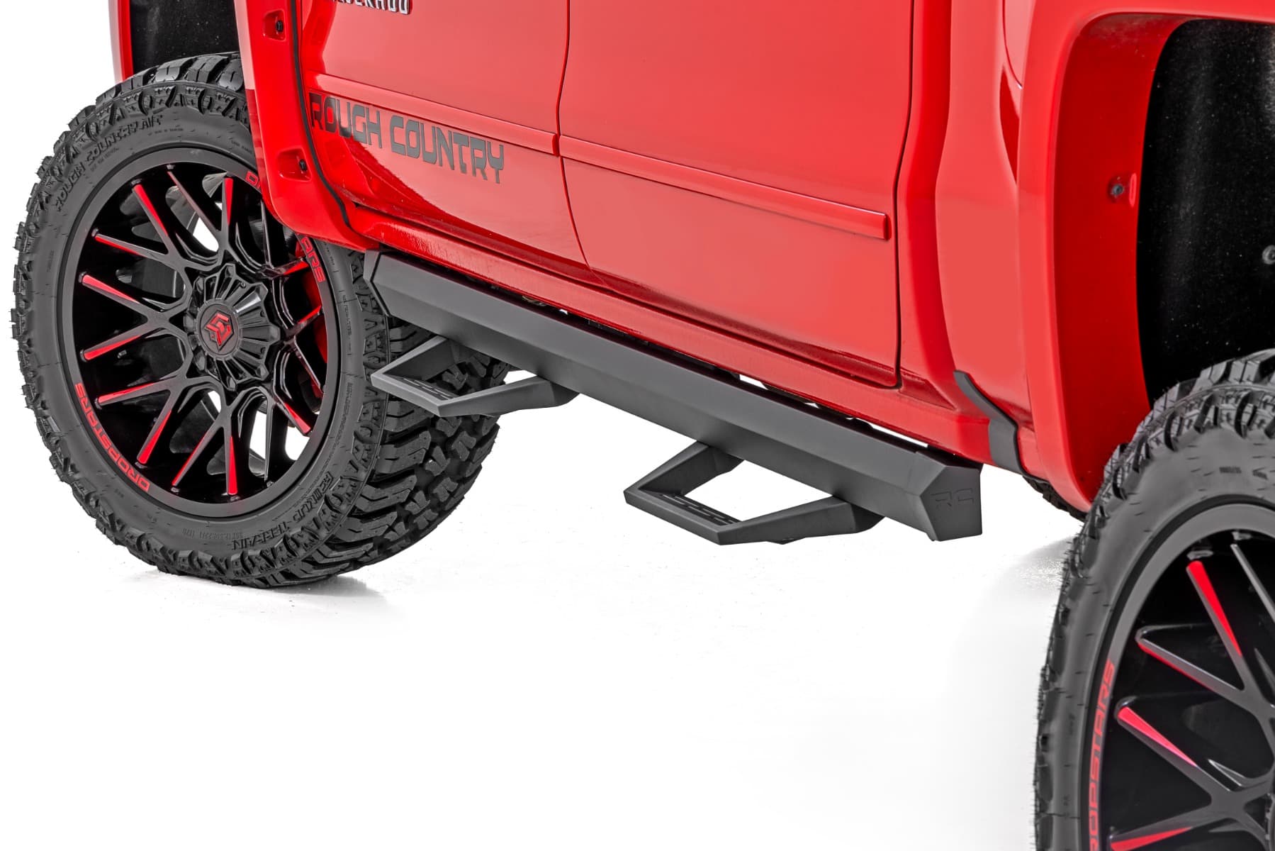 SRL2 Adjustable Aluminum Step Bars for GM 1500 Crew Cab