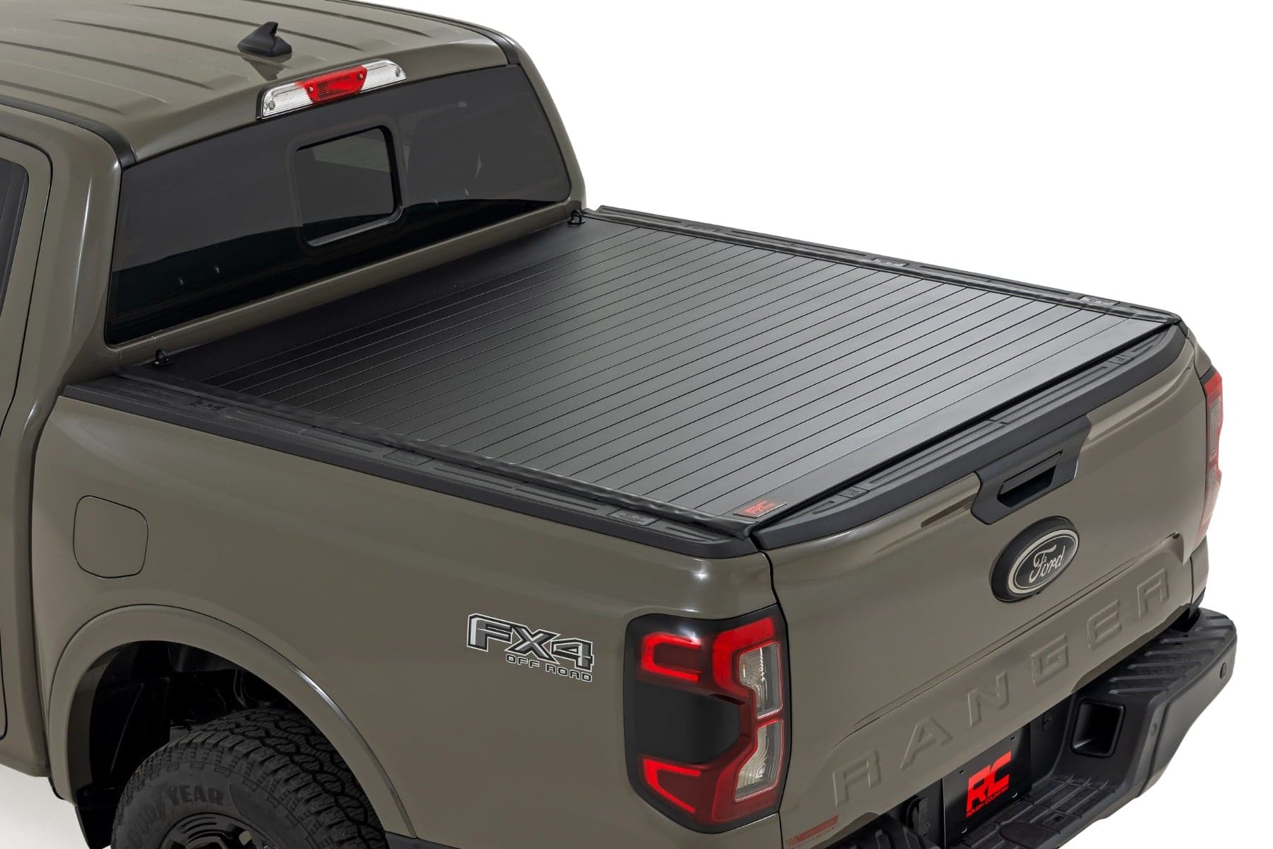 Hard Roll Up Tonneau Cover for 2024-2025 Ford Ranger 5' Bed