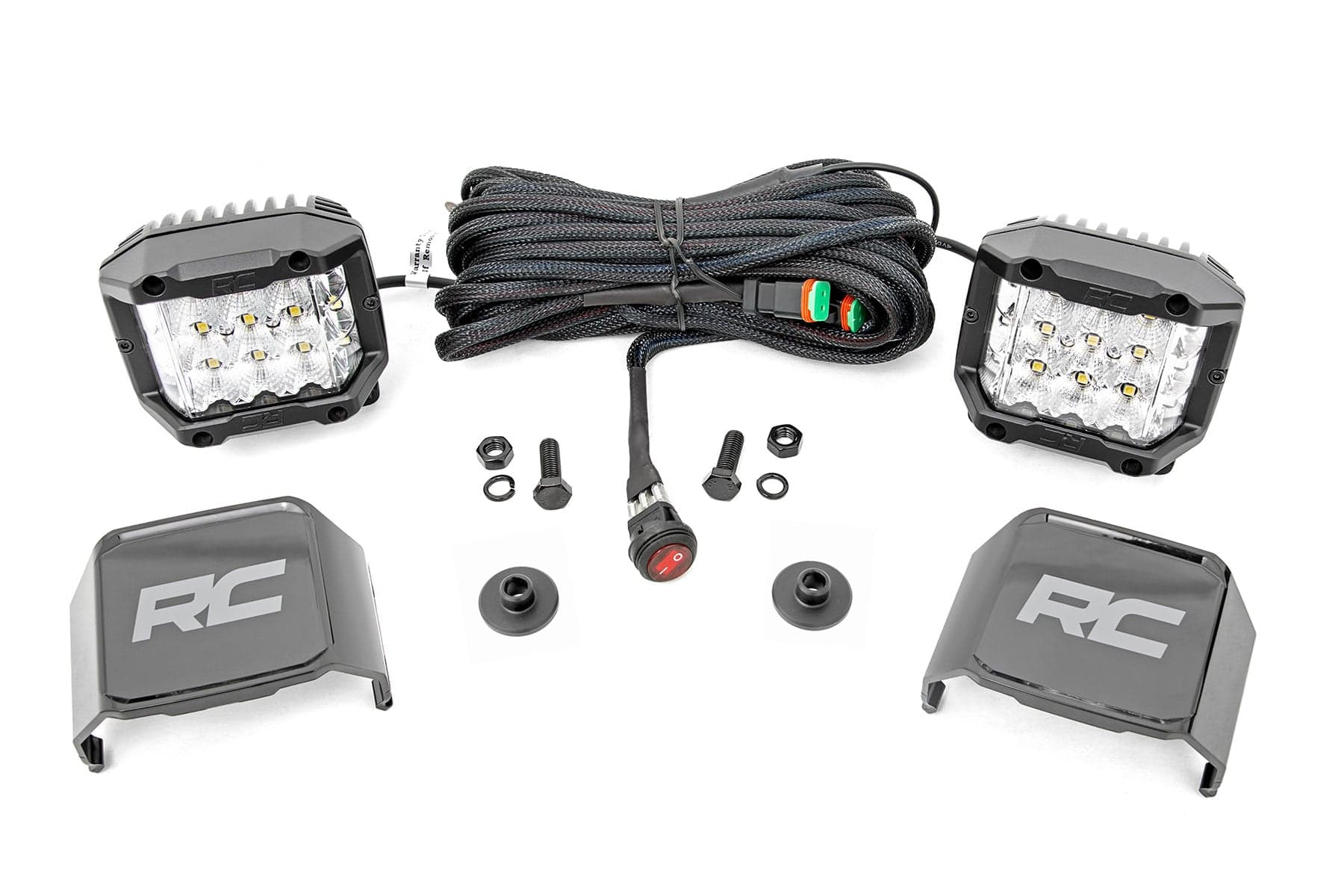 Chrome Series Ditch Light Kit for 2021–2026 Ford Bronco 4WD