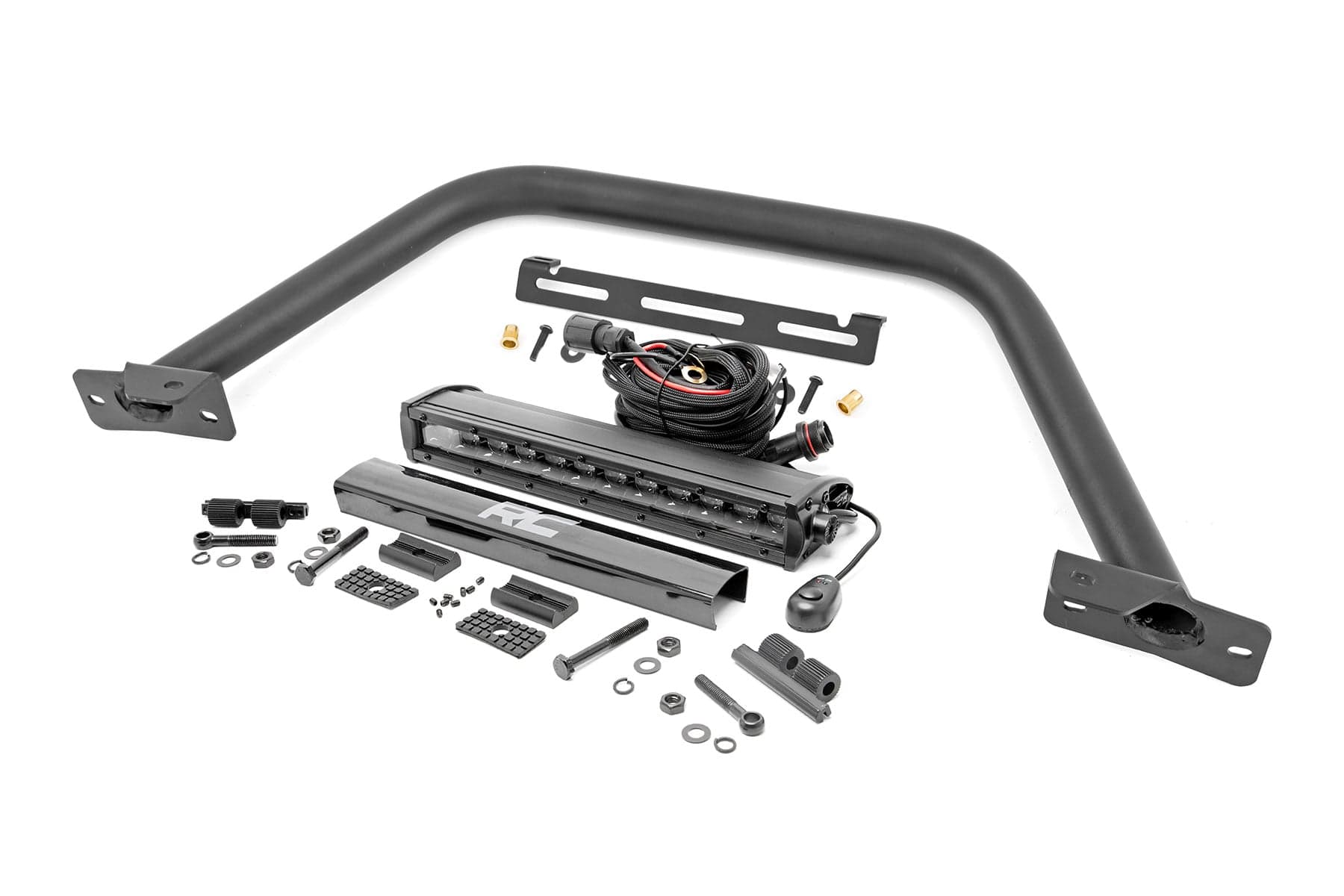 Safari Bar with 12-Inch LED Light Bar for Ford Bronco 4WD (2021–2026)