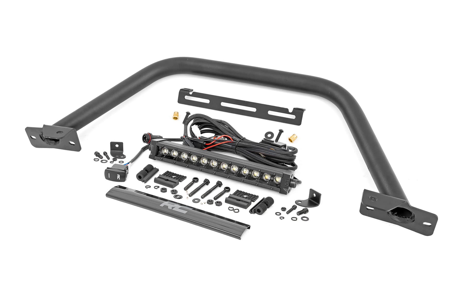 12-Inch DRL Light Bar and Safari Bar for Ford Bronco 4WD (2021–2026)