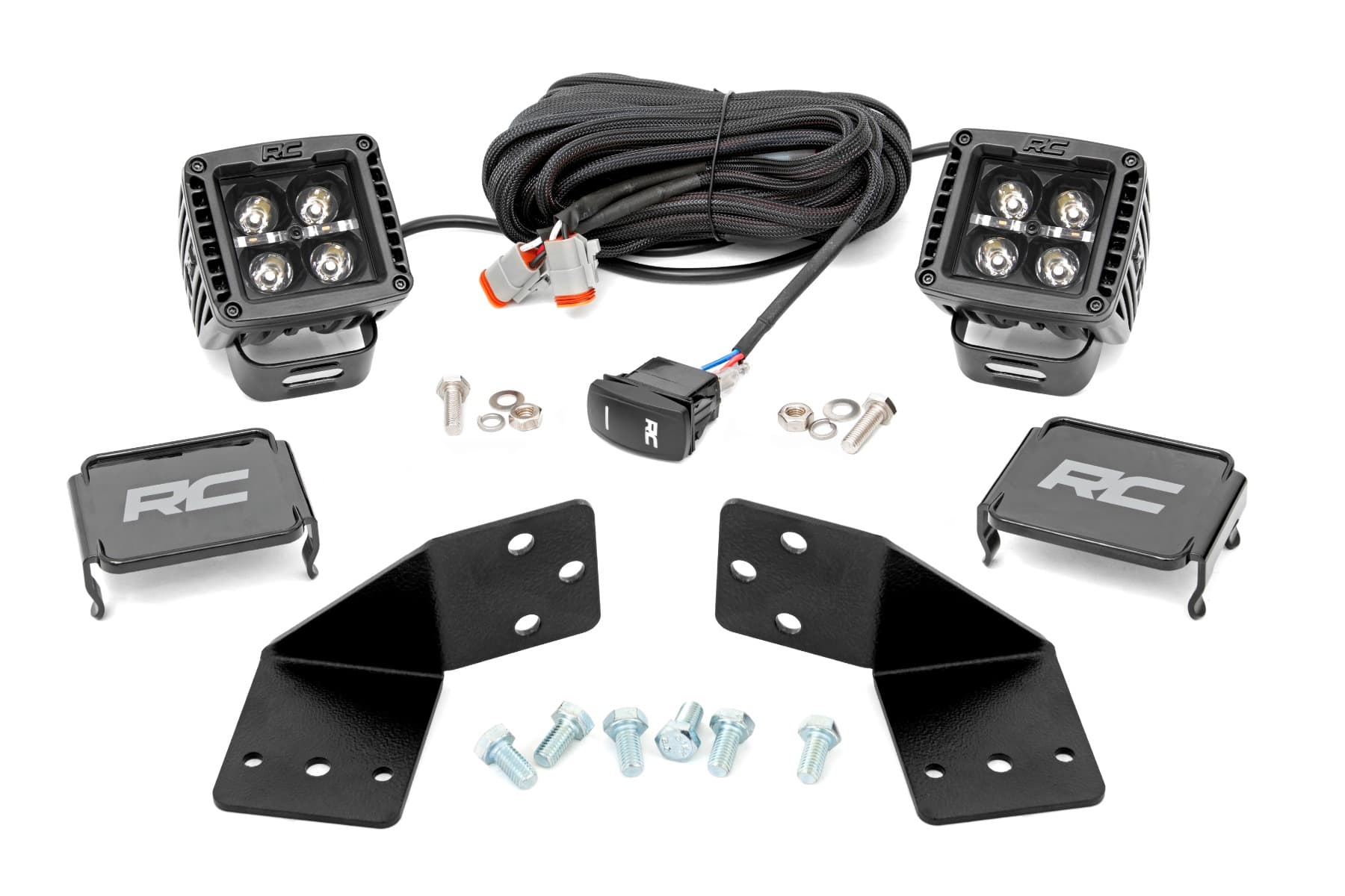 2-Inch LED Pod Rear Mount Kit for CFMOTO UFORCE 1000 (2019-2026)
