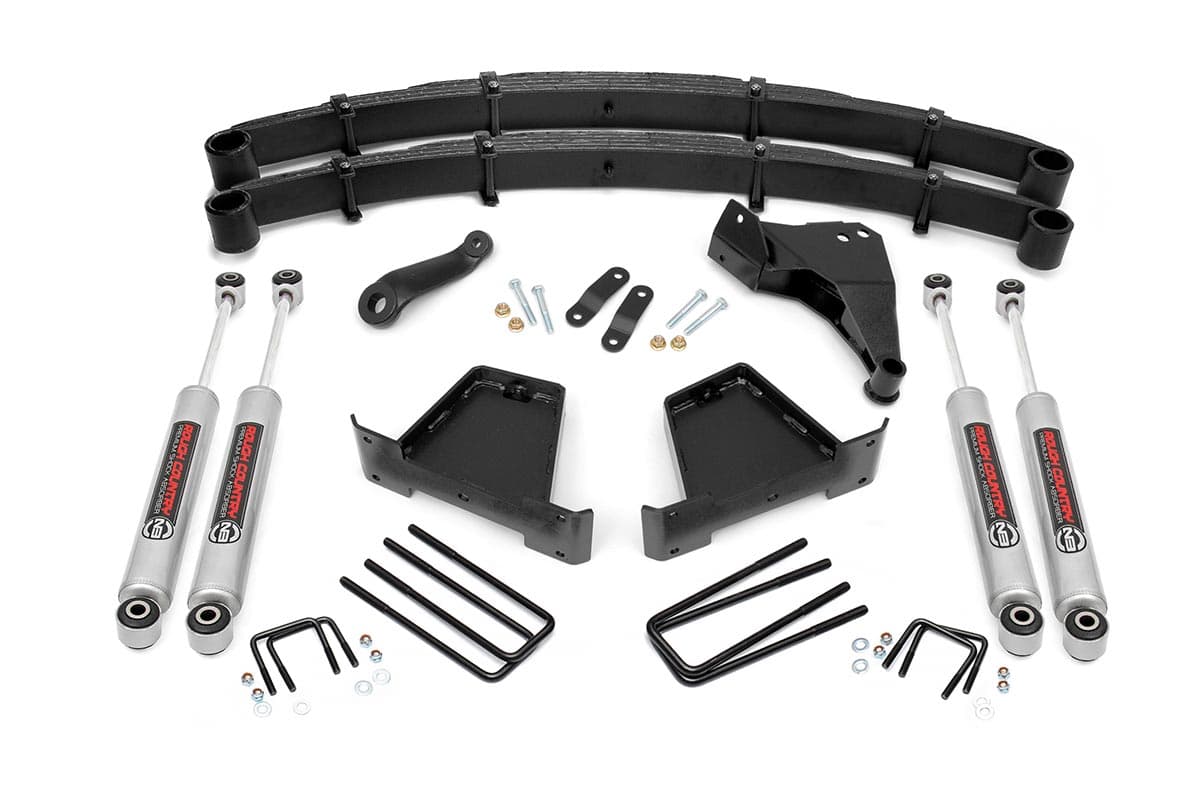 5-Inch Lift Kit with N3 Shocks for 2000–2005 Ford Excursion 4WD