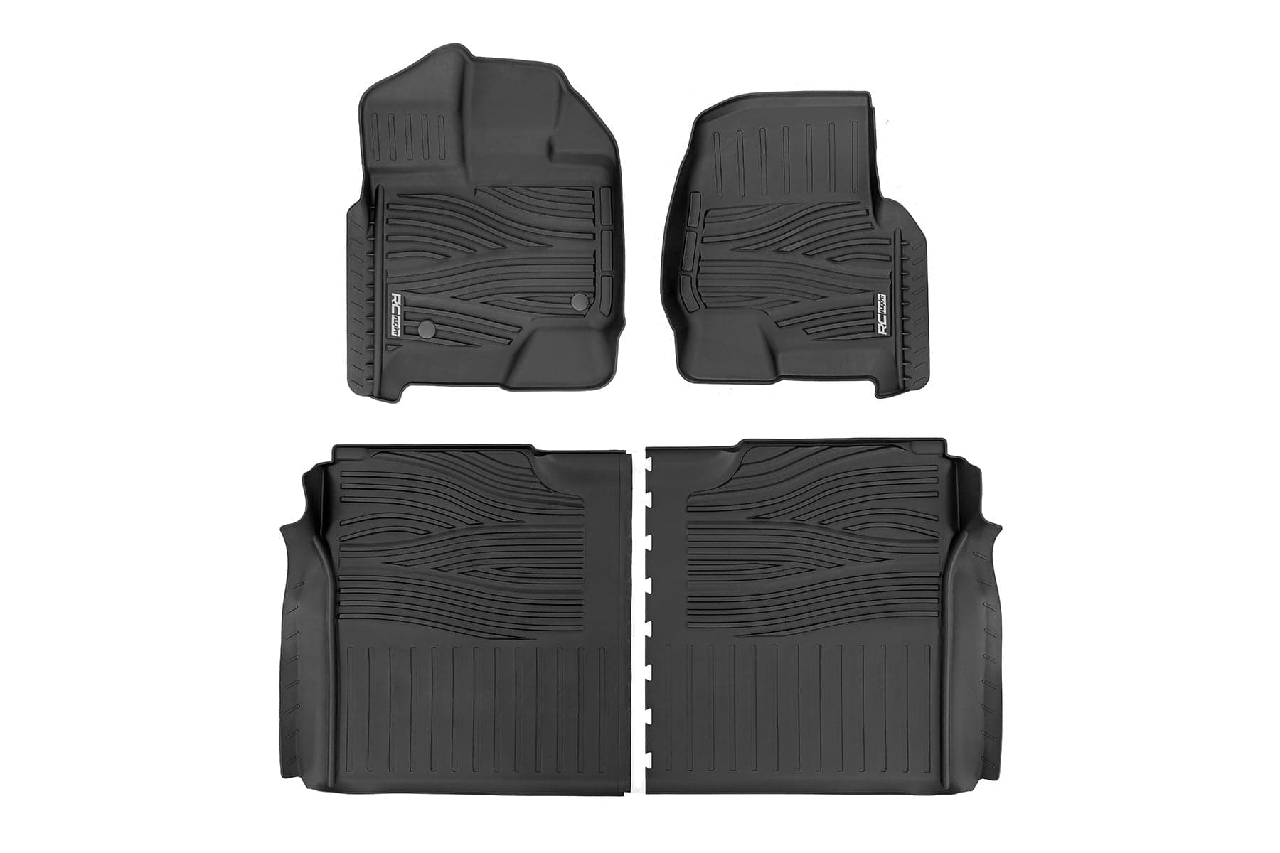 Flex-Fit Floor Mat Set for Ford F-150 and F-150 Lightning