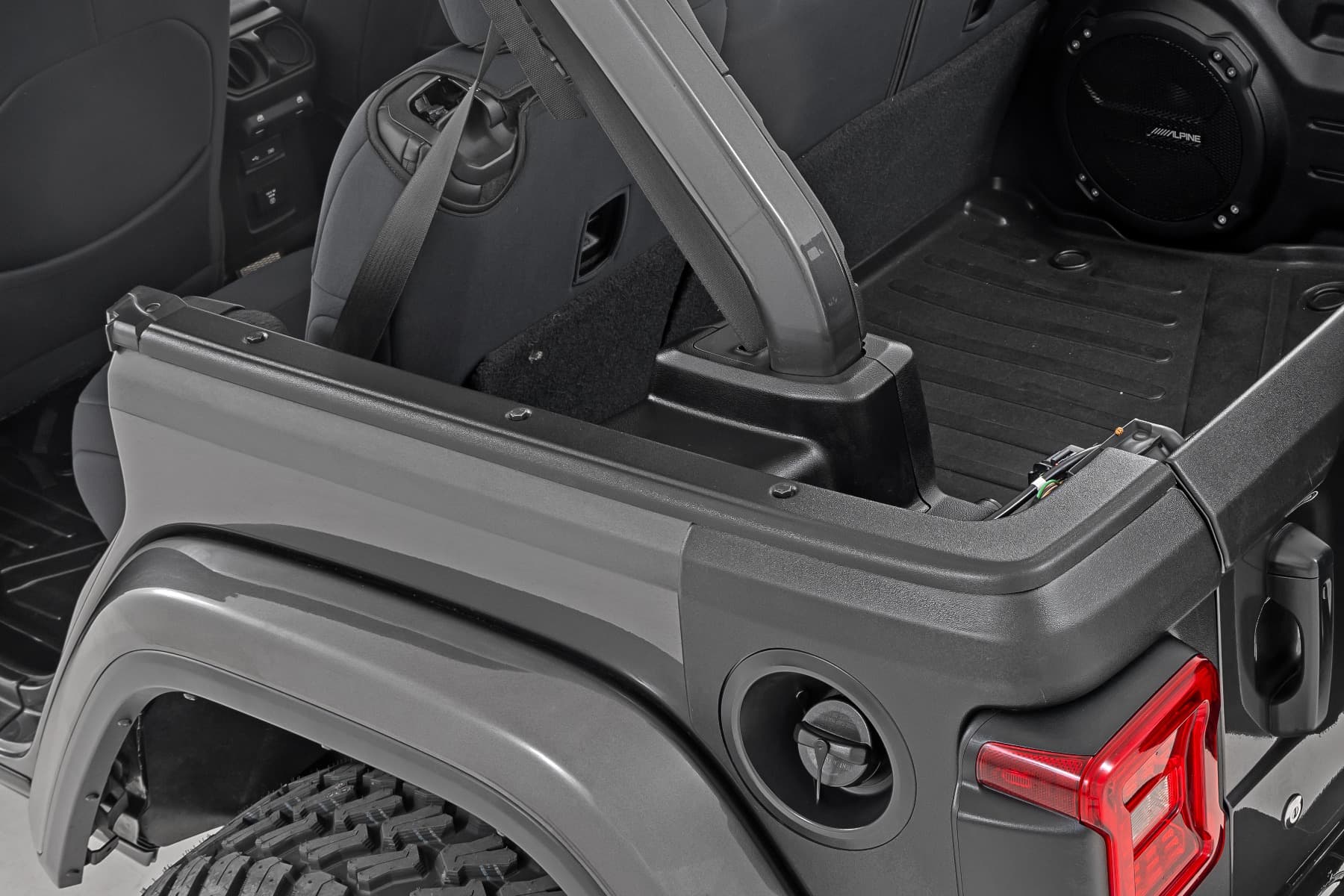 Roof Rail Cover Plate for Jeep Wrangler 4WD (2019–2026)
