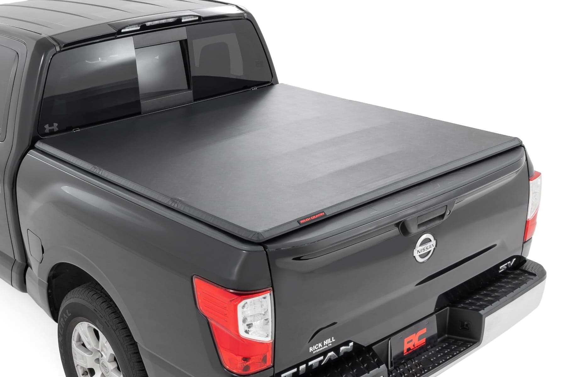 Soft Tri-Fold Bed Cover for Nissan Titan & Titan XD