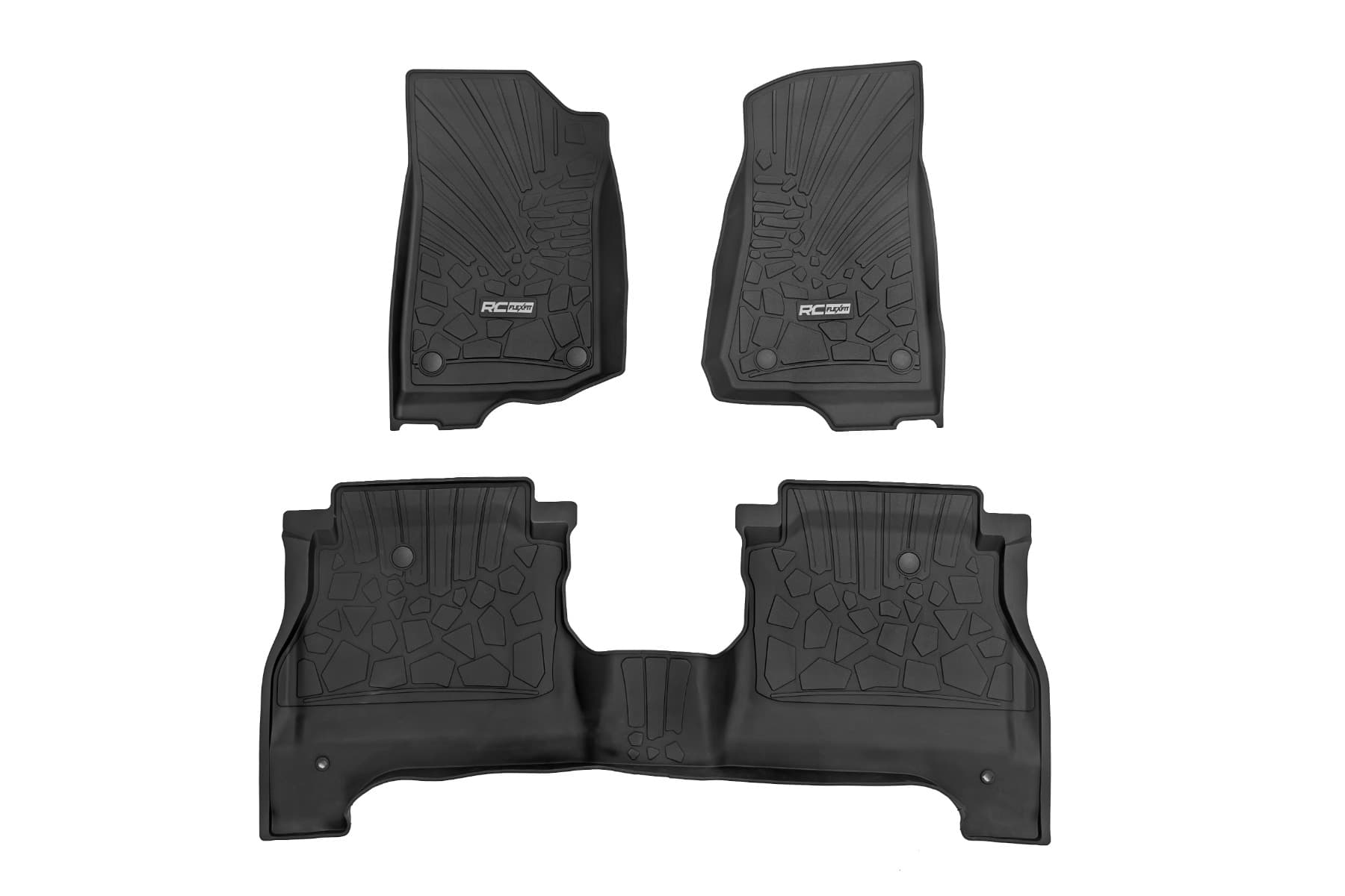 Flex-Fit Floor Mats for Jeep Gladiator 4WD