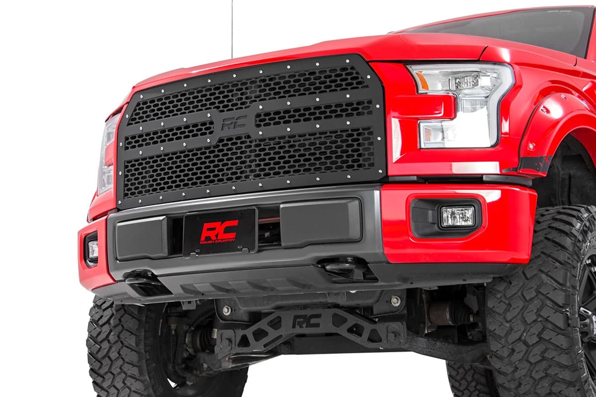 No-Drill Mesh Grille for Ford F-150 (2015–2017)