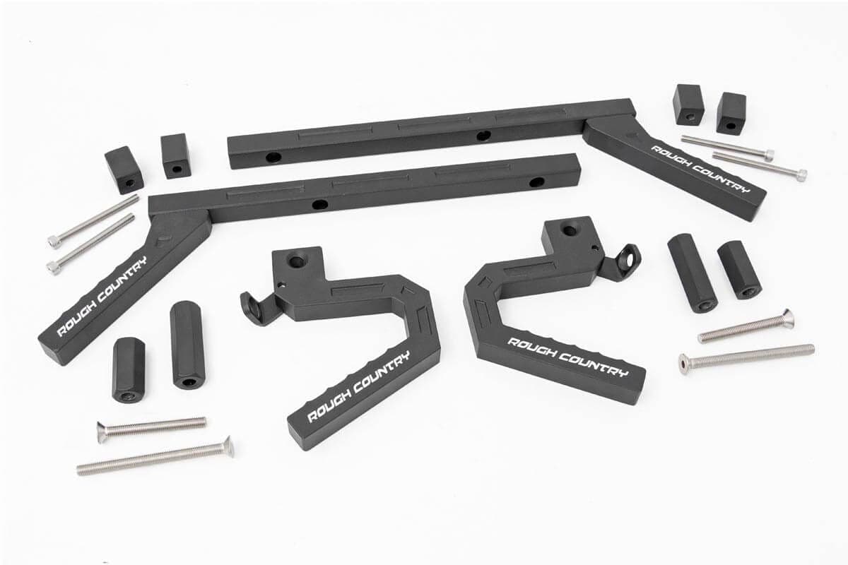 Front and Rear Grab Handle Set for 2007–2017 Jeep Wrangler