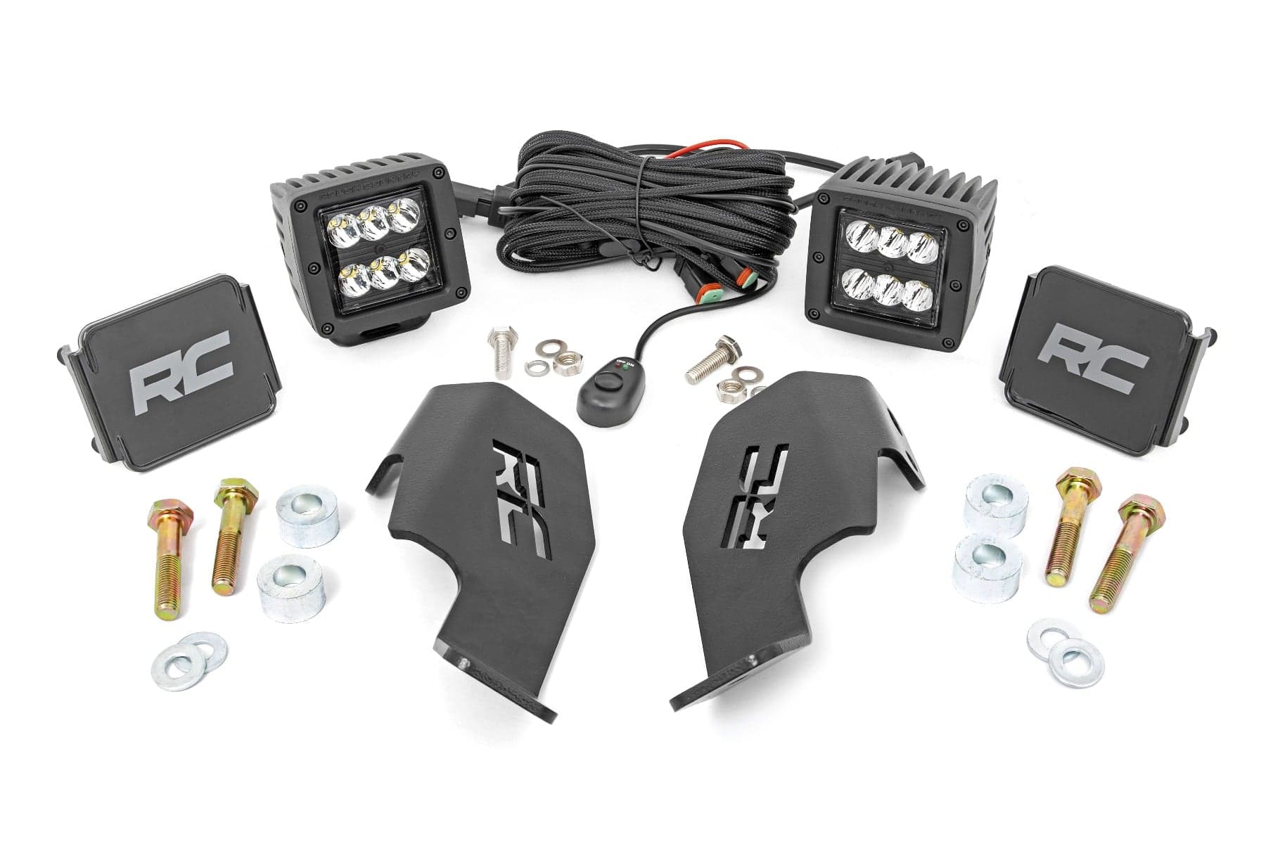 2-Inch Black Series LED Pod Kit for Honda Talon 1000 (2019-2025) — Part 92032