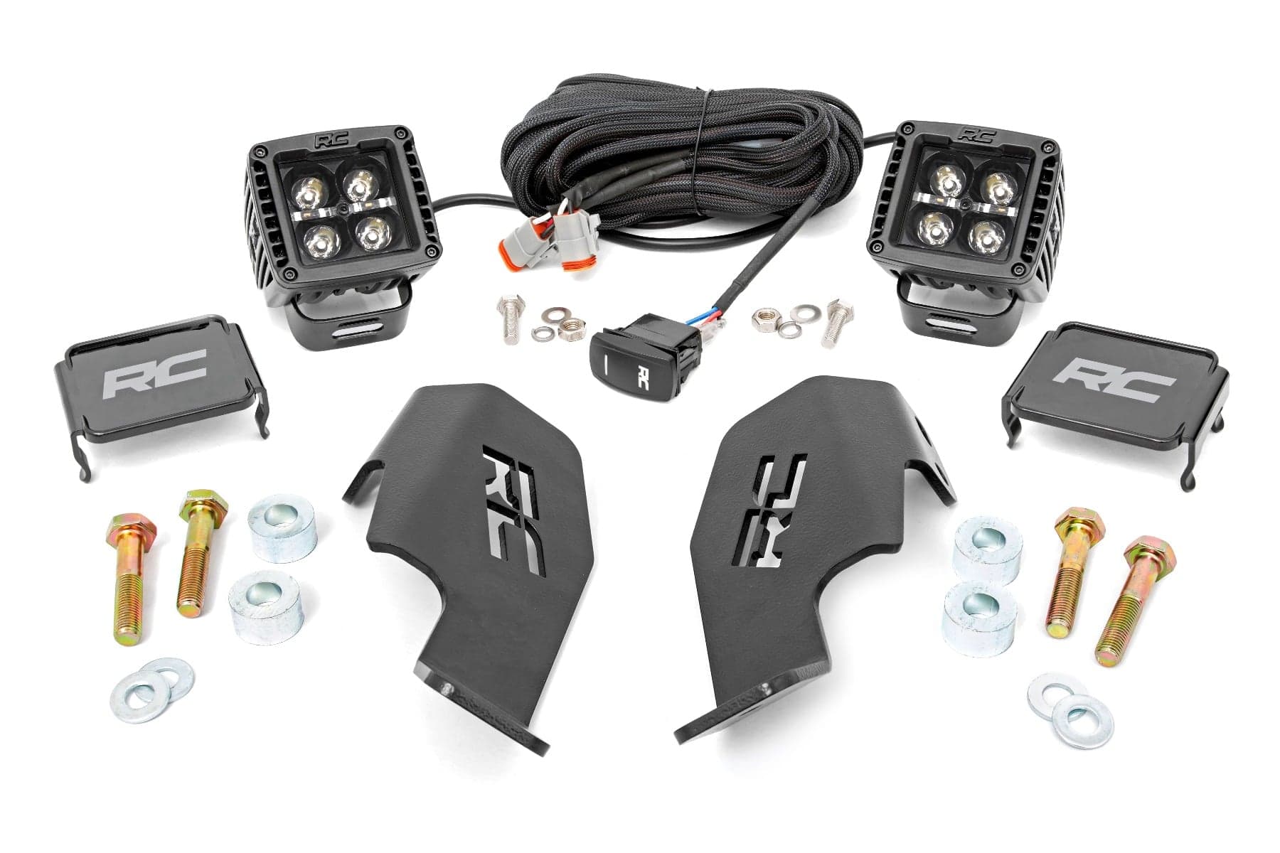 2-Inch Black Series LED Pod Kit for Honda Talon 1000 (2019-2025) — Part 92033